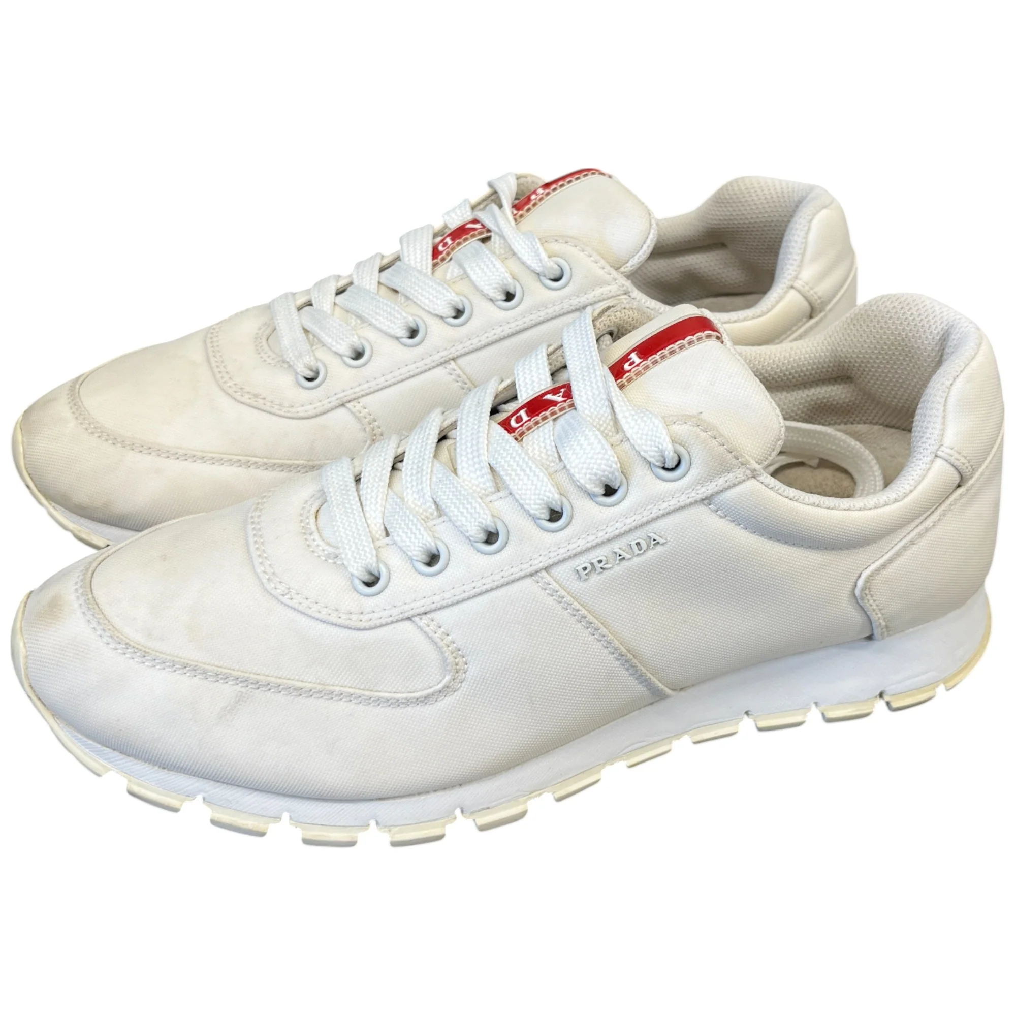 Men's Linear Rosa Low Trainers White Size EU 40.5 / UK 6.5 - Image 9