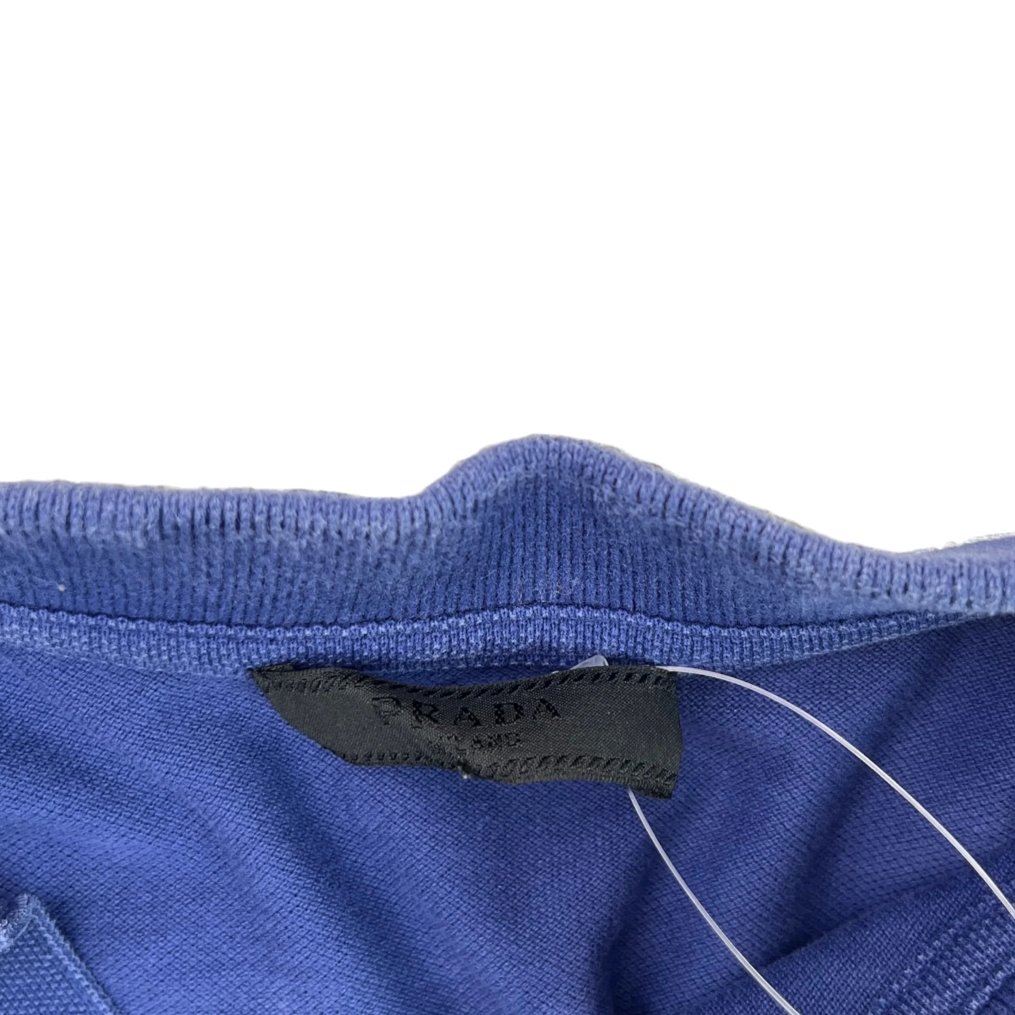 Men's Linear Rosa Polo Shirt Blue Size M - Image 6