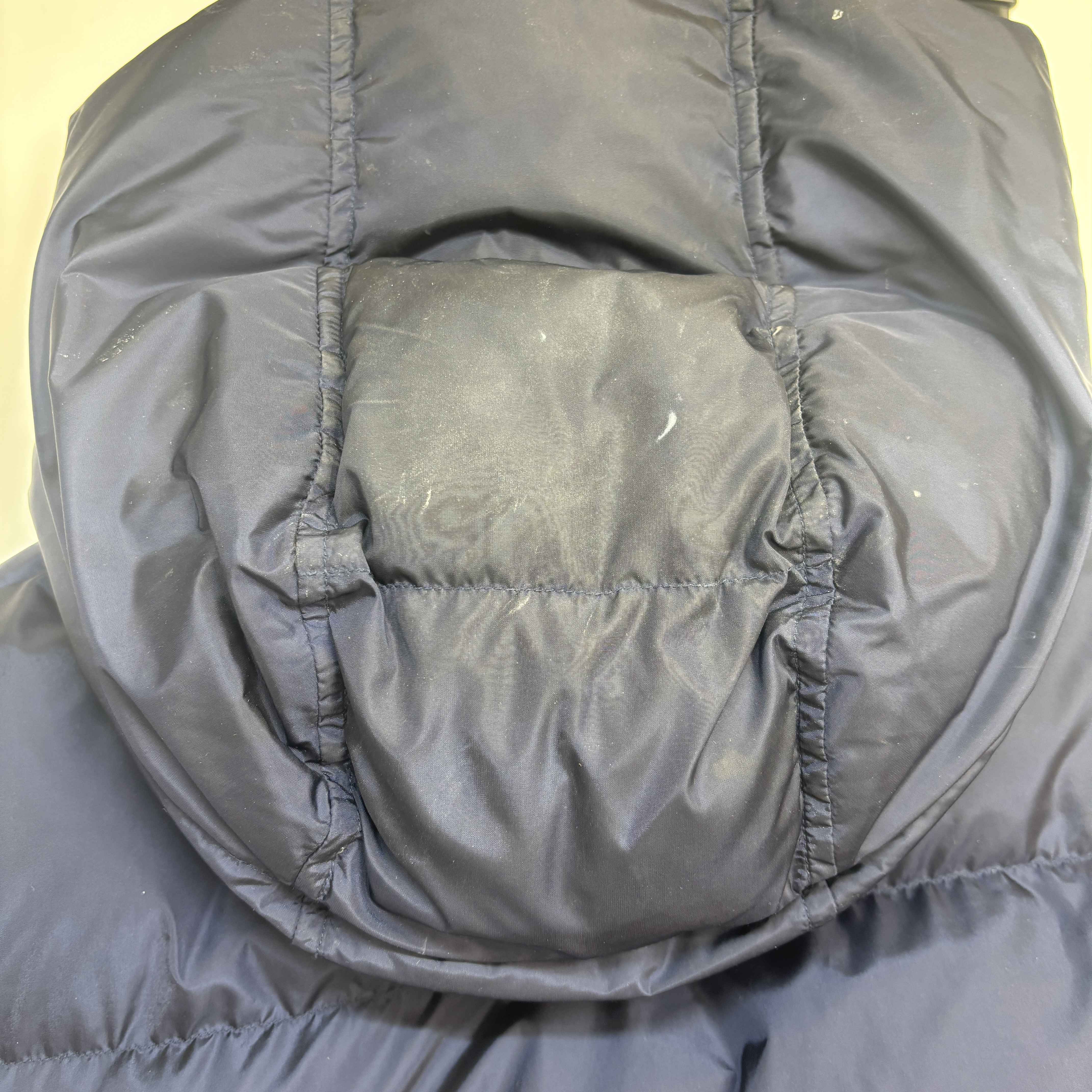 Men's Logo Down Jacket Navy Size Age 16 - Image 10