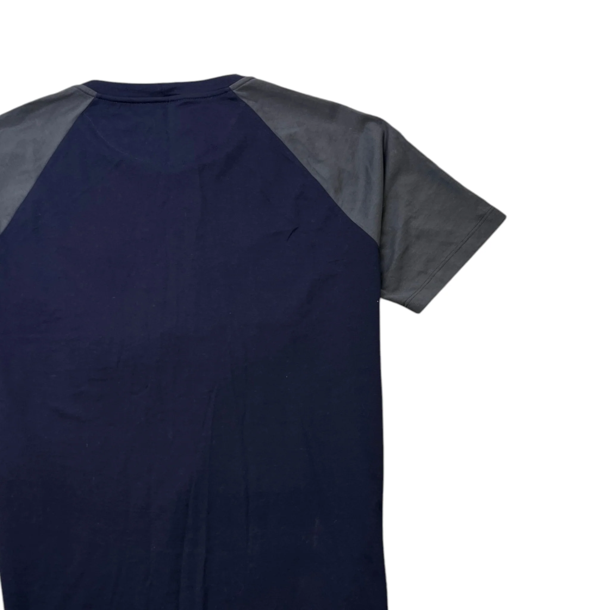 Men's Logo Eyes Zip Pocket T-Shirt Navy Size XL - Image 4