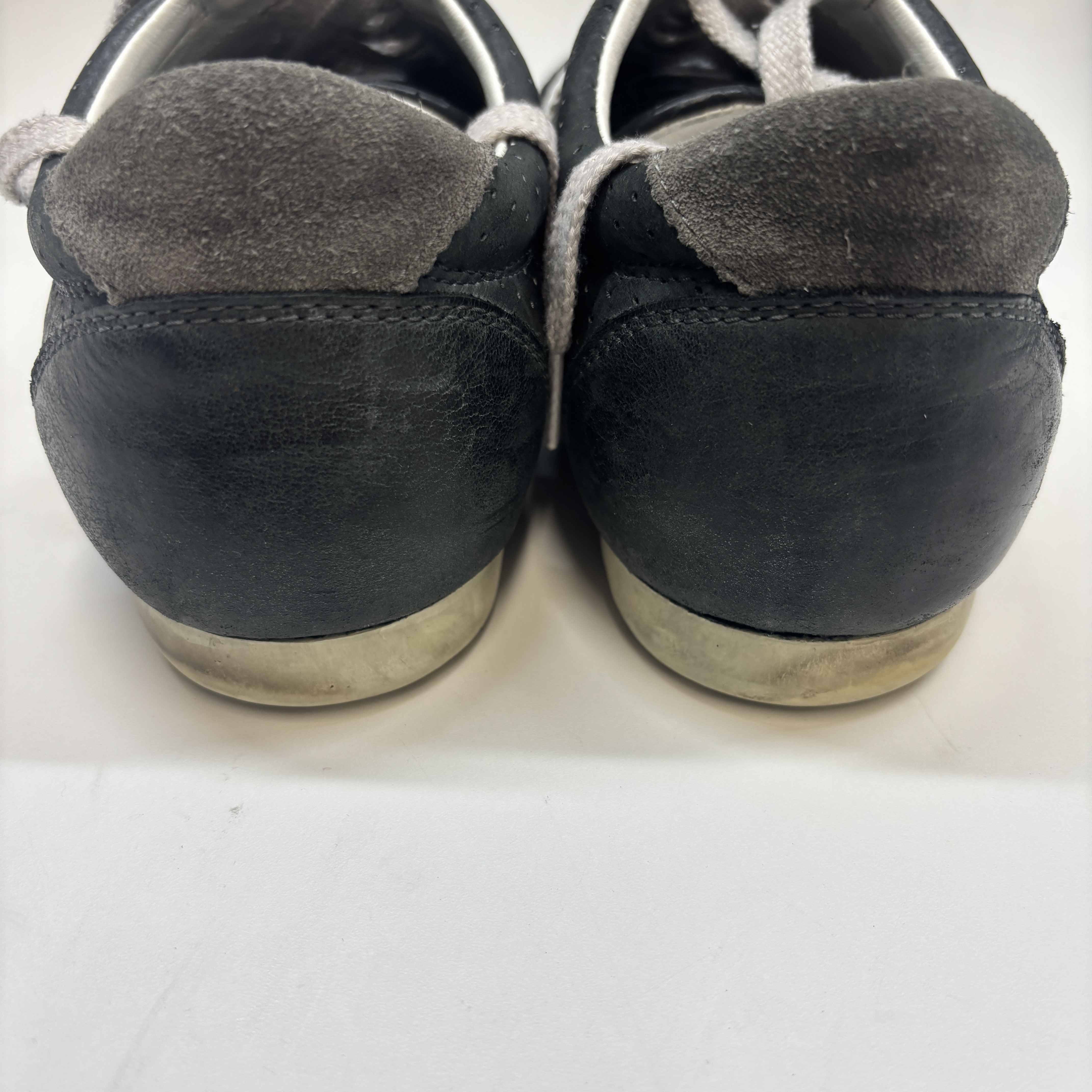 Men's Logo Low Trainers Black Size EU 41 / UK 7 - Image 14