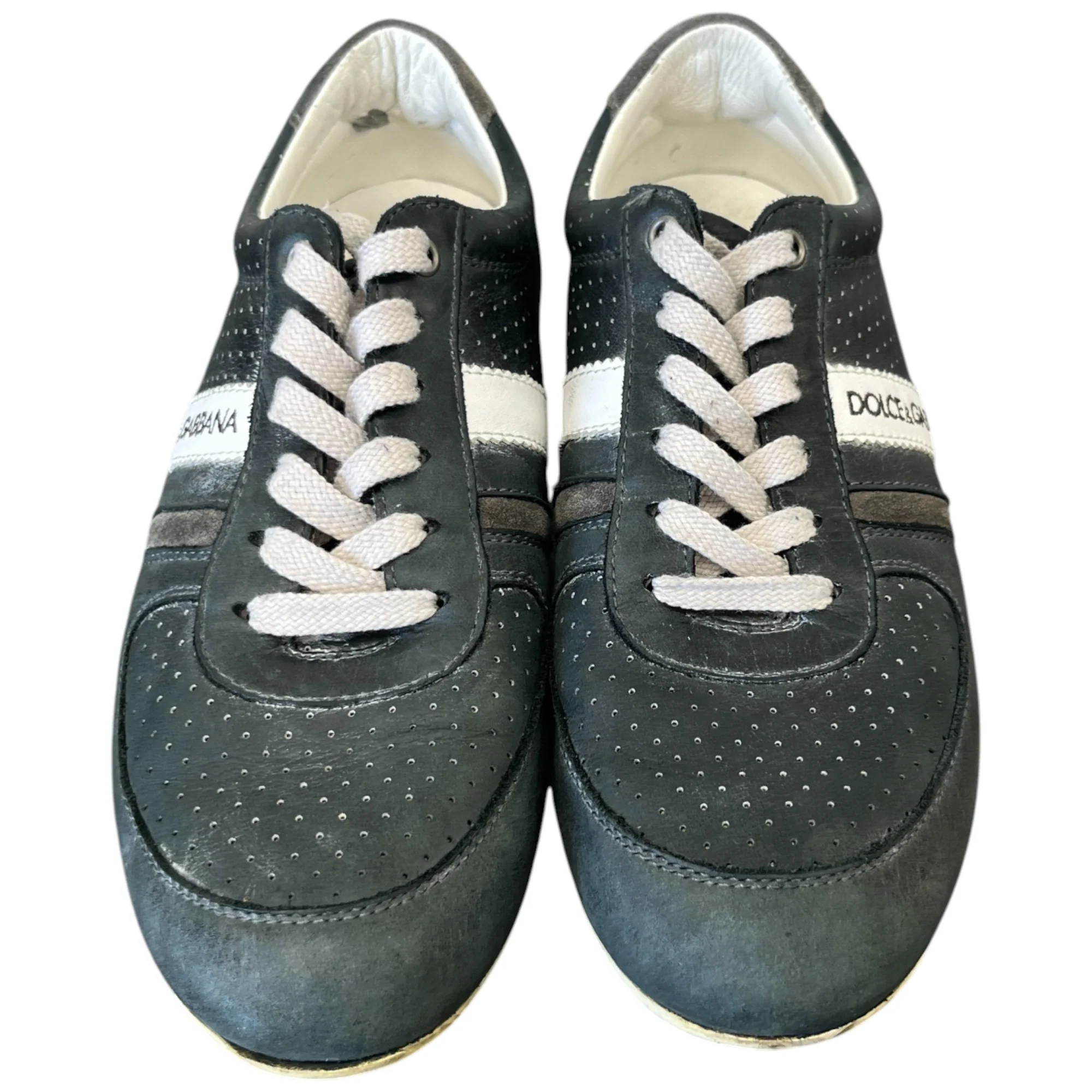 Men's Logo Low Trainers Black Size EU 41 / UK 7 - Image 6