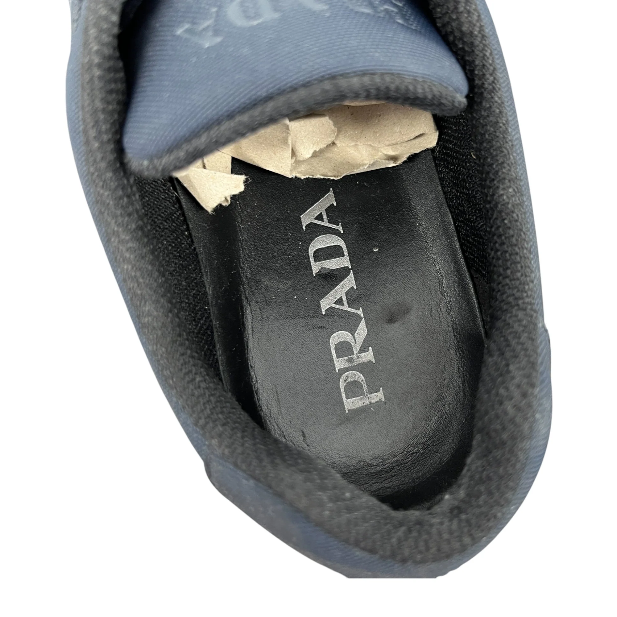 Men's Logo Low Trainers Navy Size EU 40 / UK 6 - Image 12