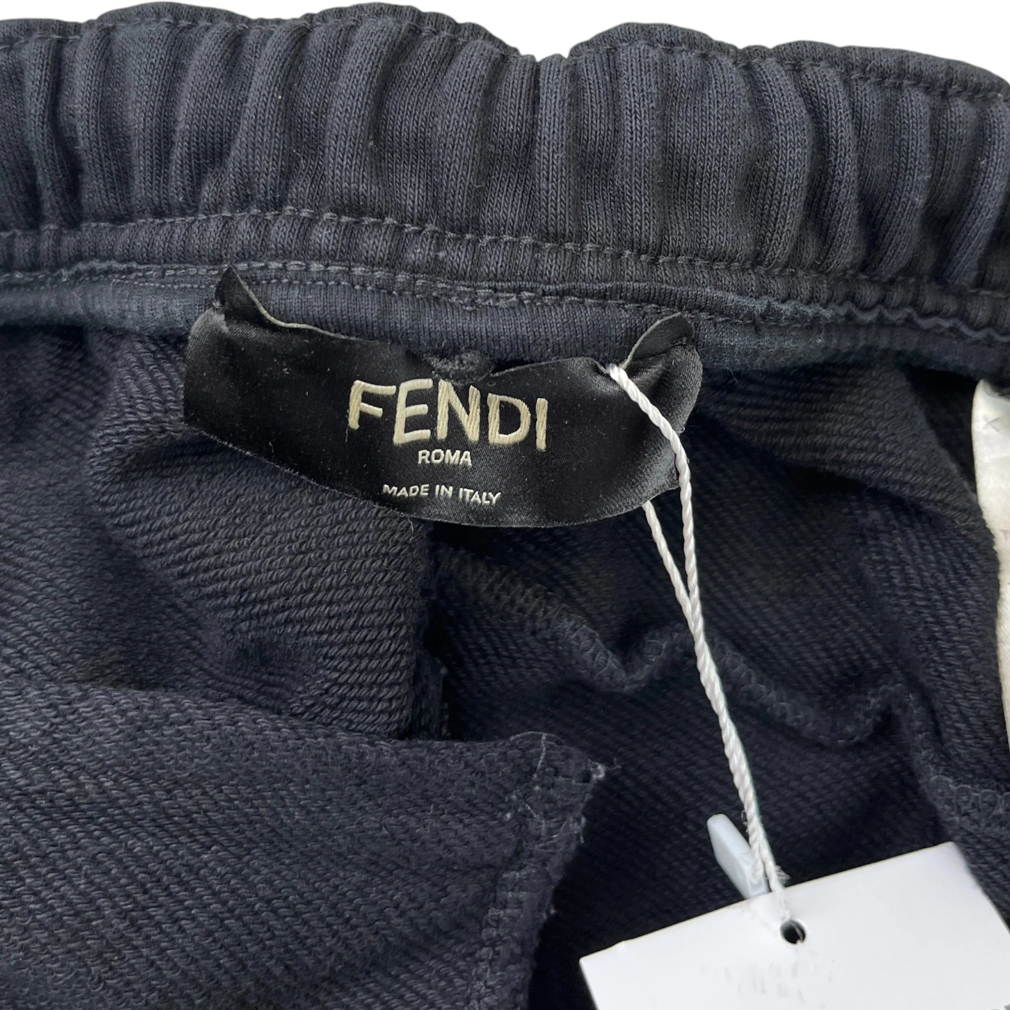 Men's Logo Patch Joggers Black Size IT 48 / UK 32 - Image 7