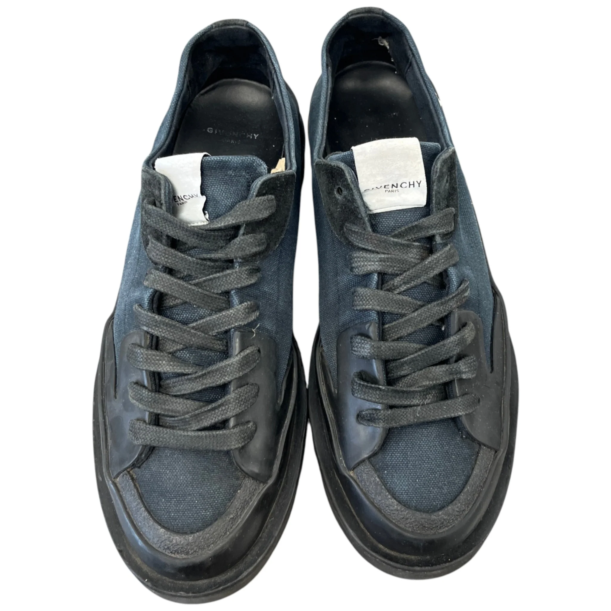 Men's Logo Print Clapham Low Trainers Navy Size EU 43 / UK 9 - Image 6