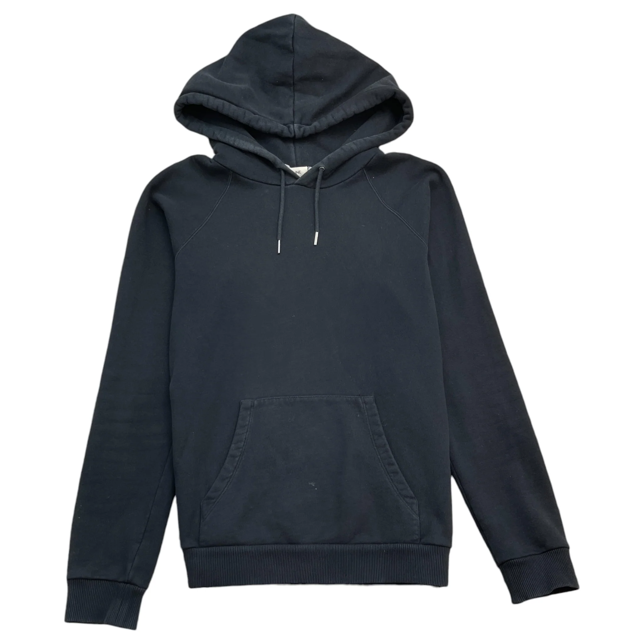 Men's Logo Print Hoodie Black Size M