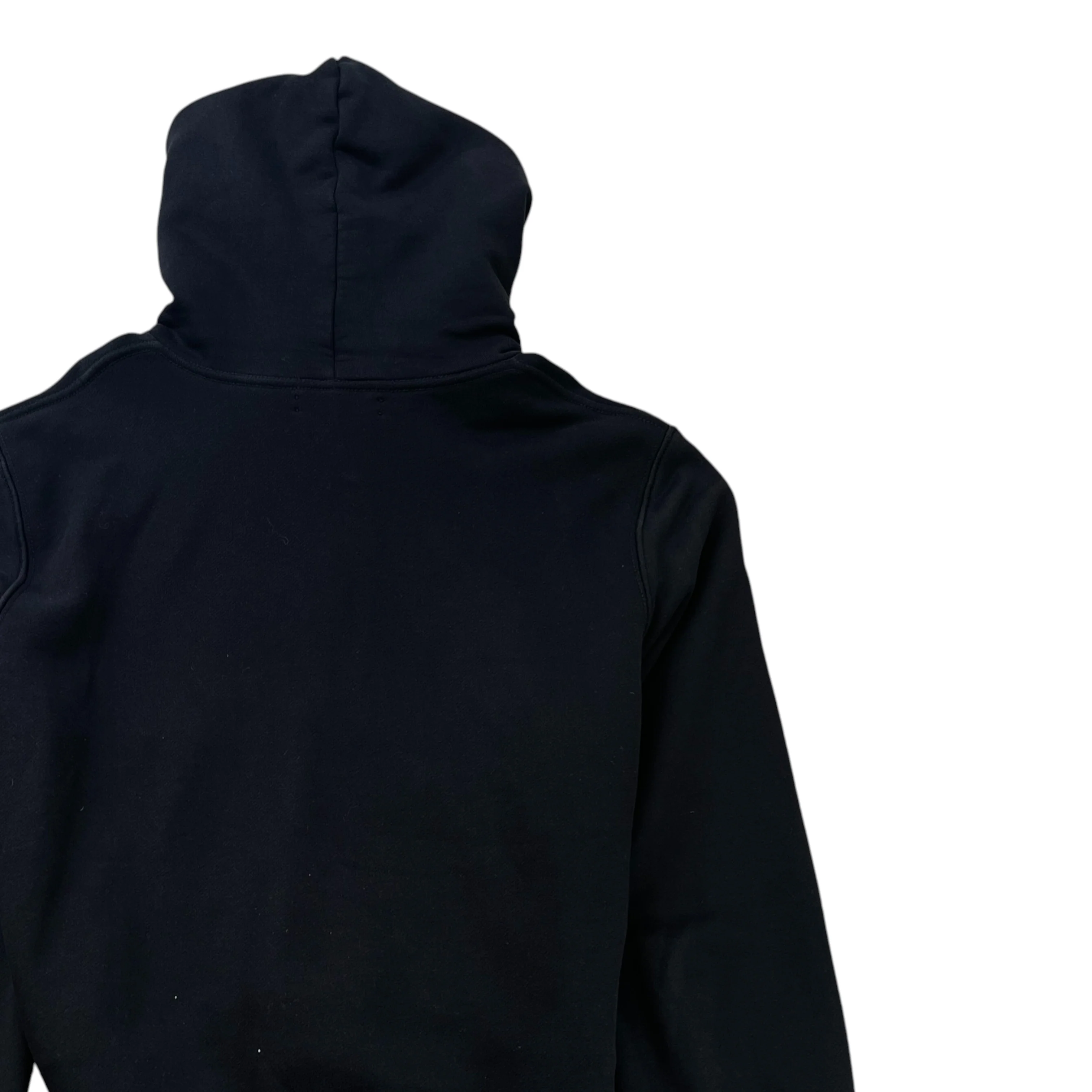 Men's Logo Print Hoodie Black Size M - Image 4