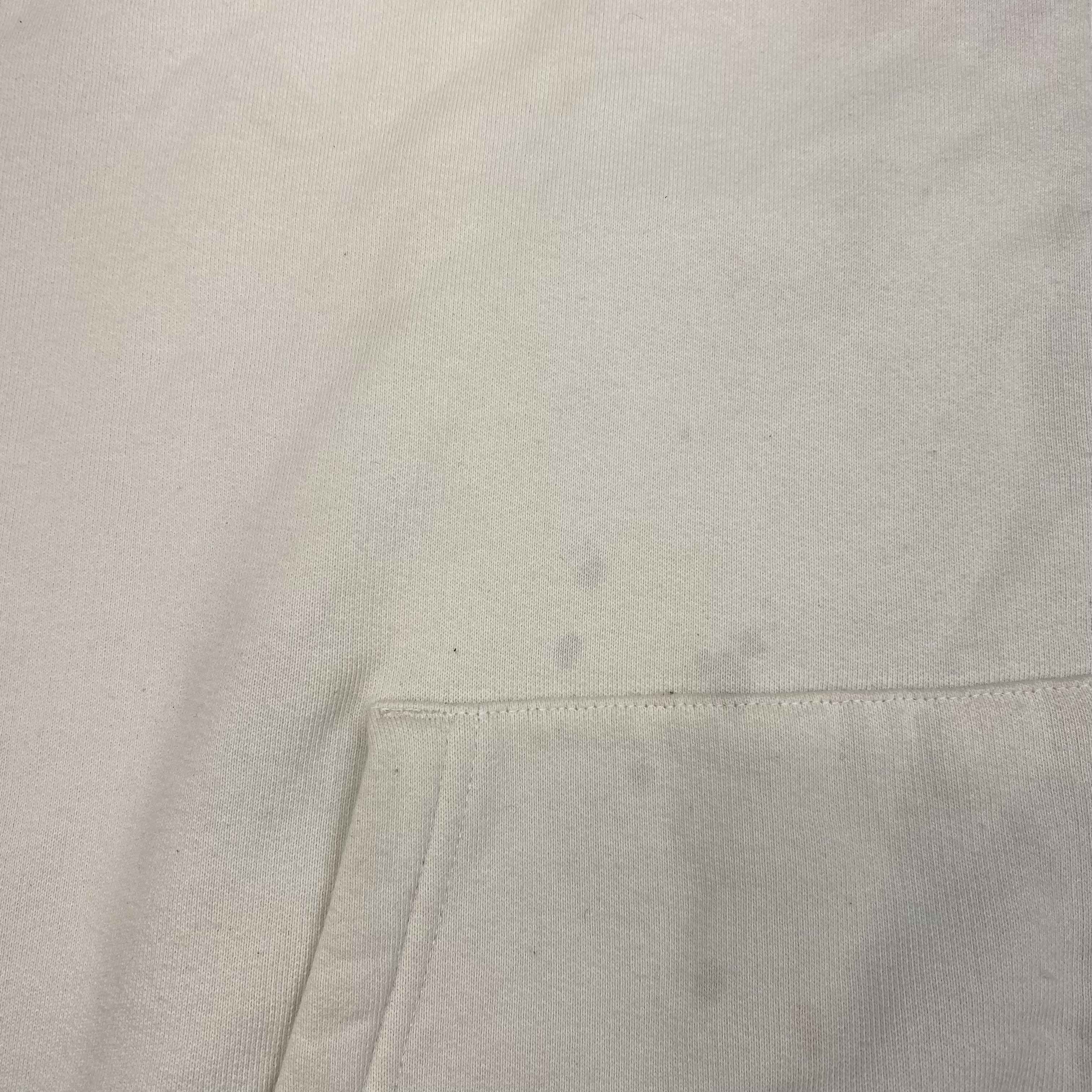 Men's Logo Print Hoodie White Size XXL - Image 10