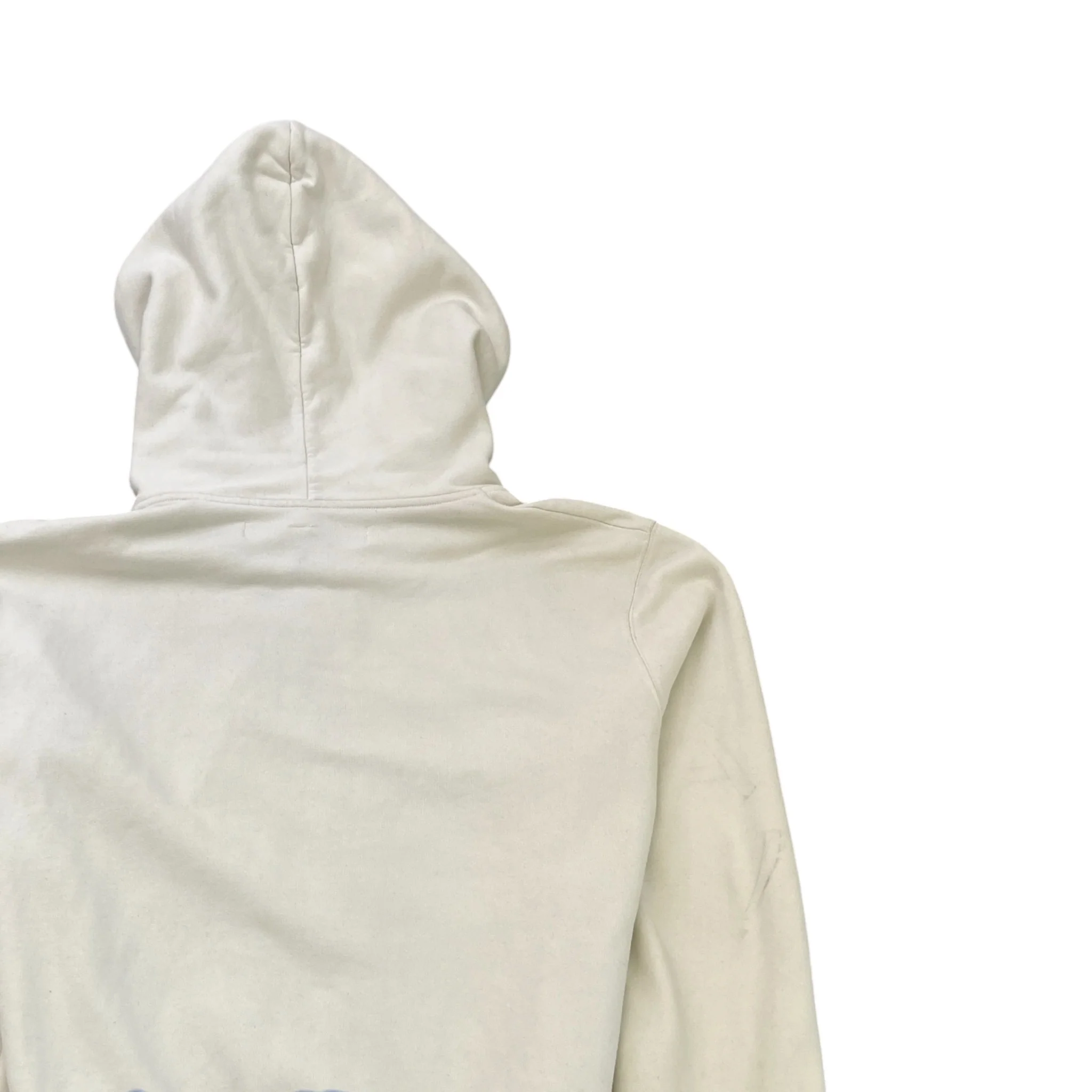 Men's Logo Print Hoodie White Size XXL - Image 4
