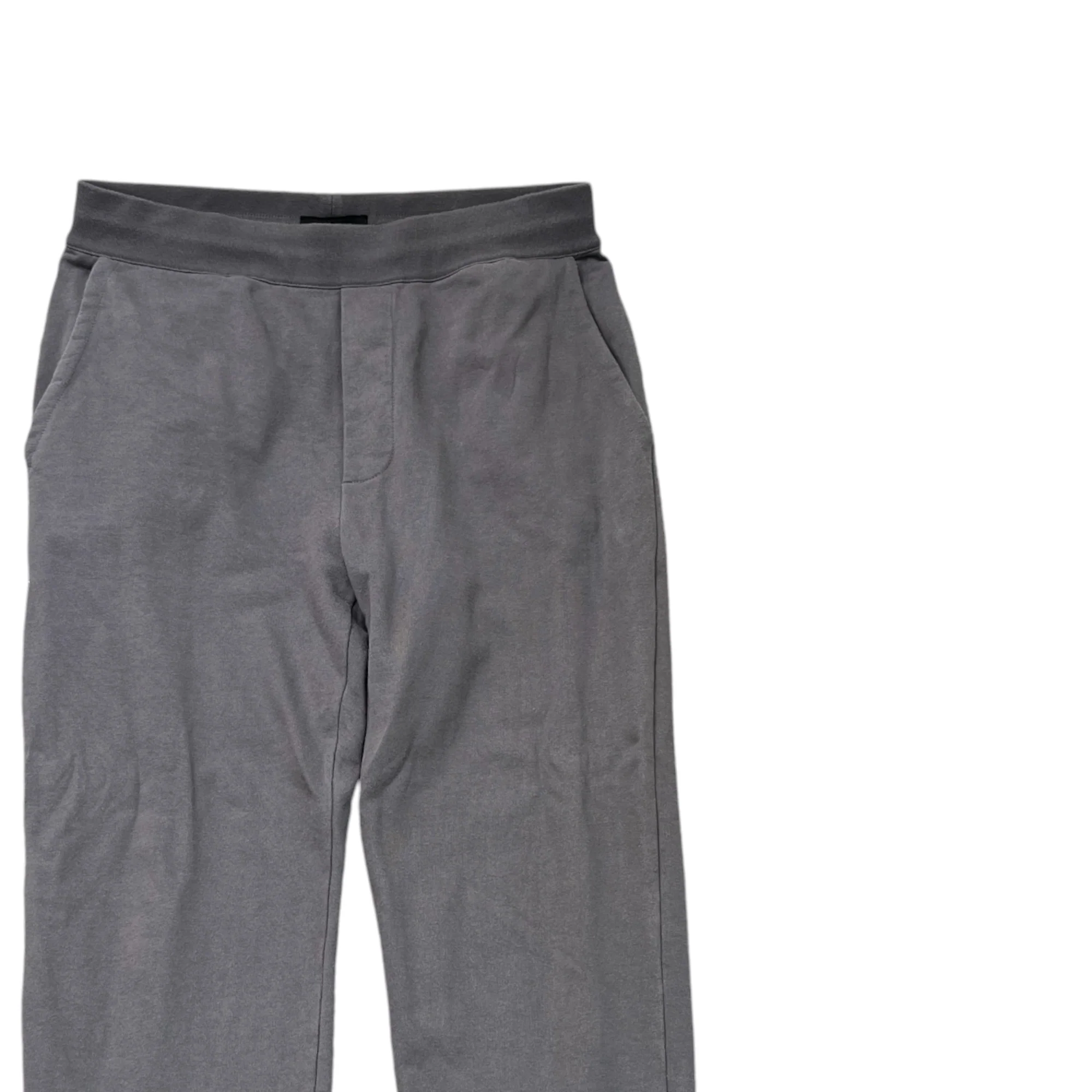 Men's Logo Print Joggers Grey Size M - Image 3