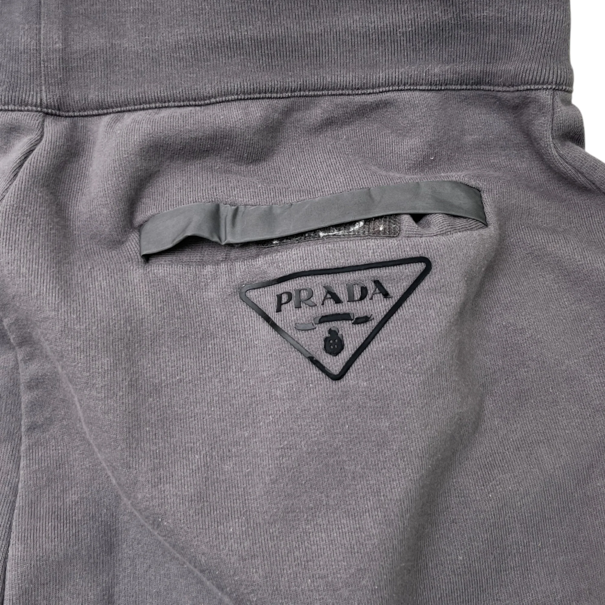 Men's Logo Print Joggers Grey Size M - Image 6