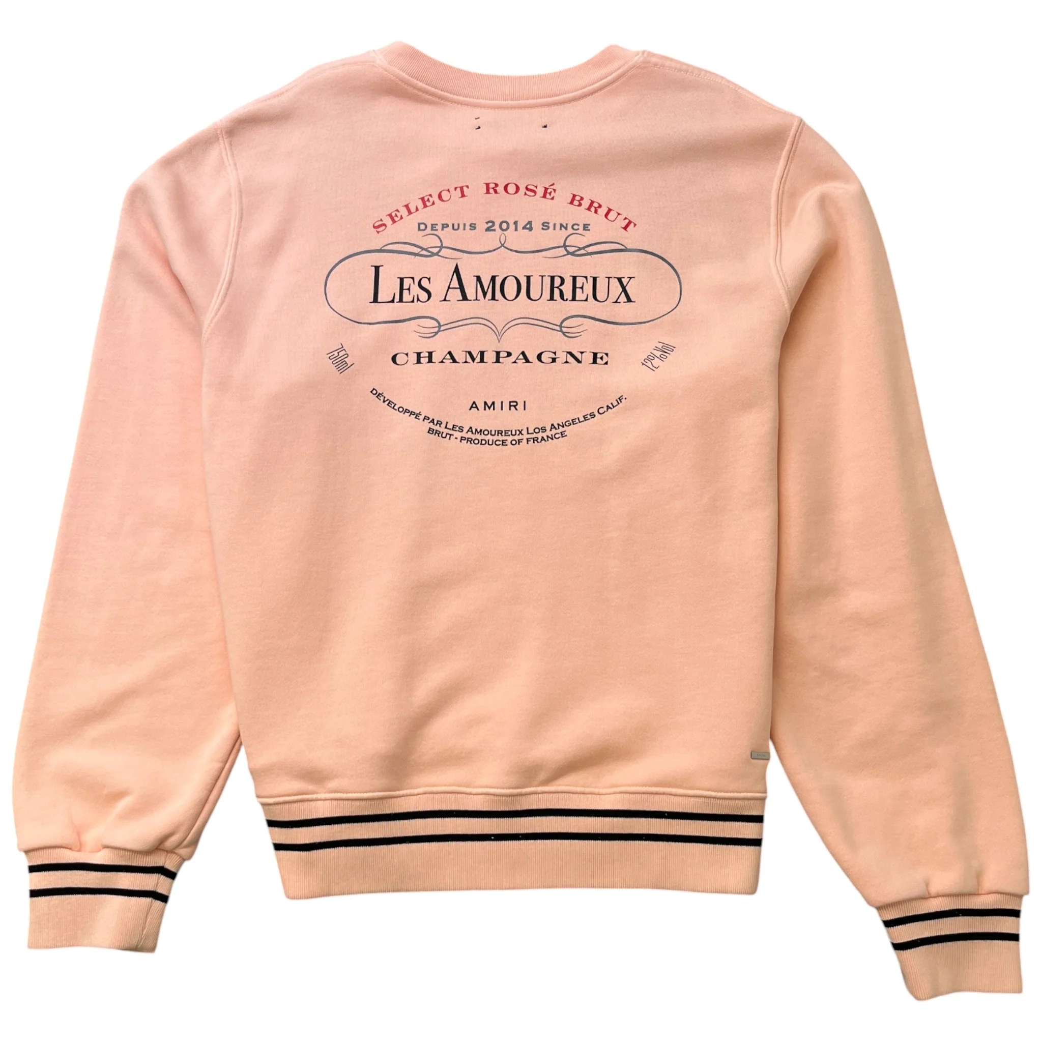 Men's Logo Print Sweatshirt Pink Size XL - Image 2