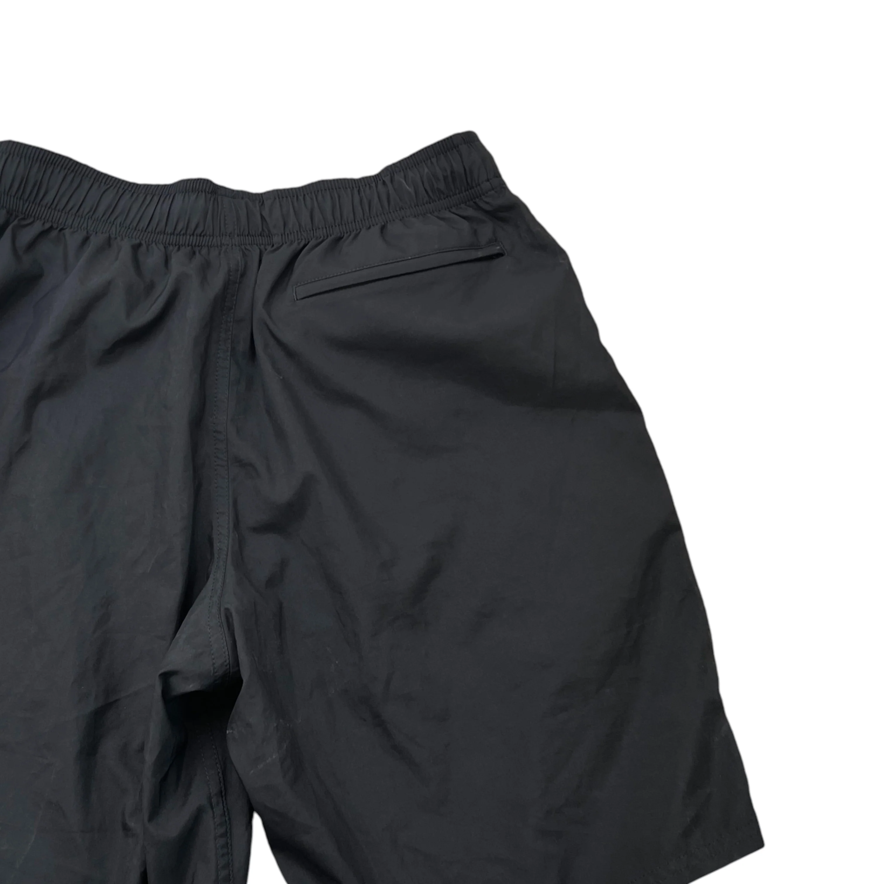 Men's Logo Print Swim Shorts Black Size S - Image 4