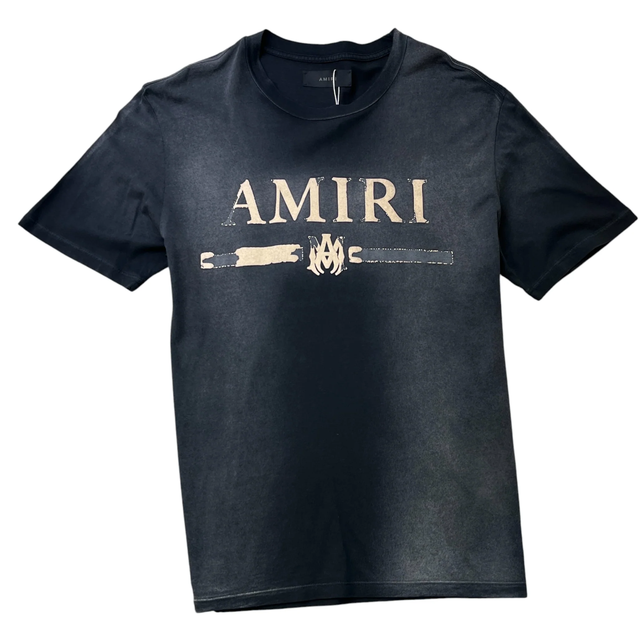 Men's Logo Print T-Shirt Black Size M