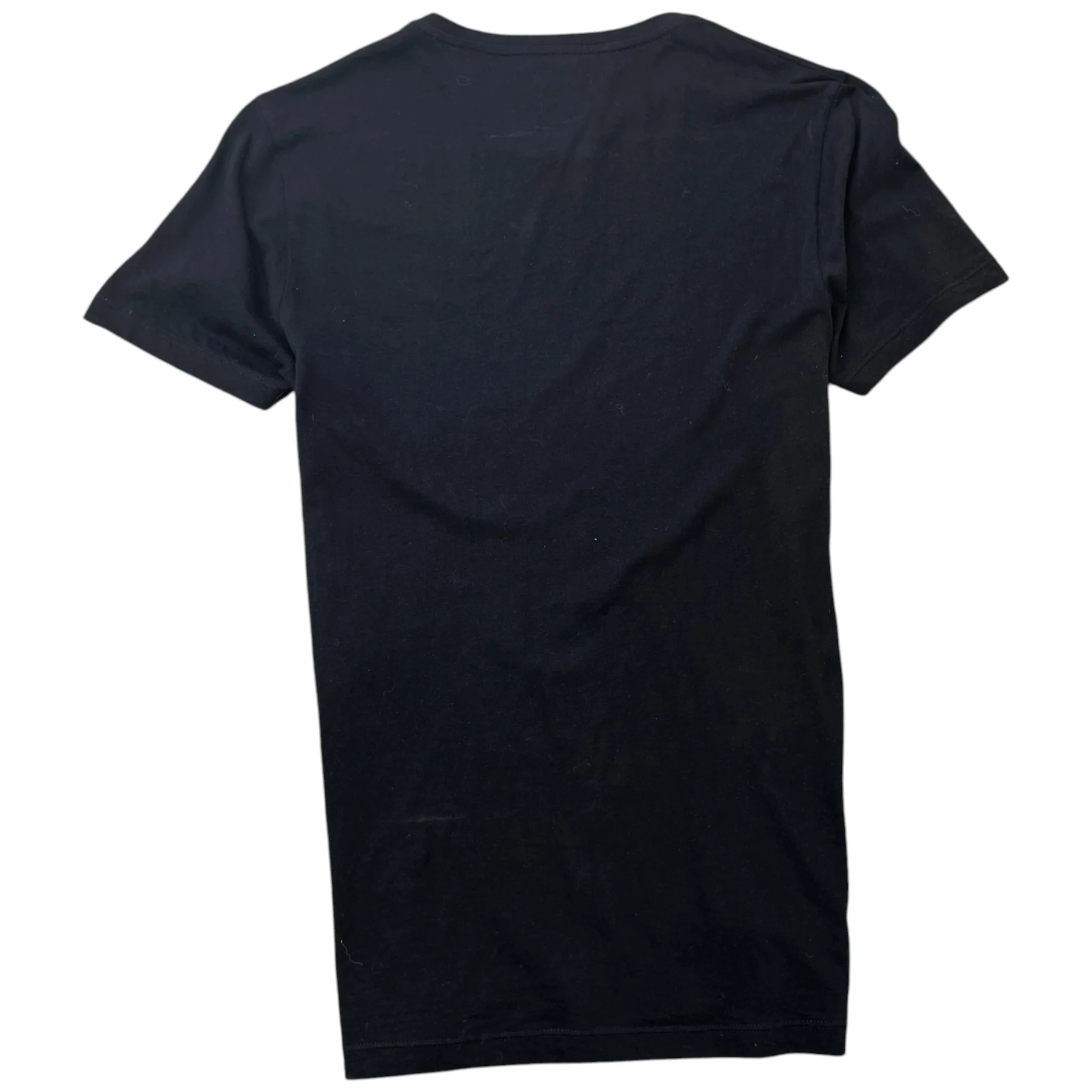 Men's Logo Print T-Shirt Black Size S - Image 2