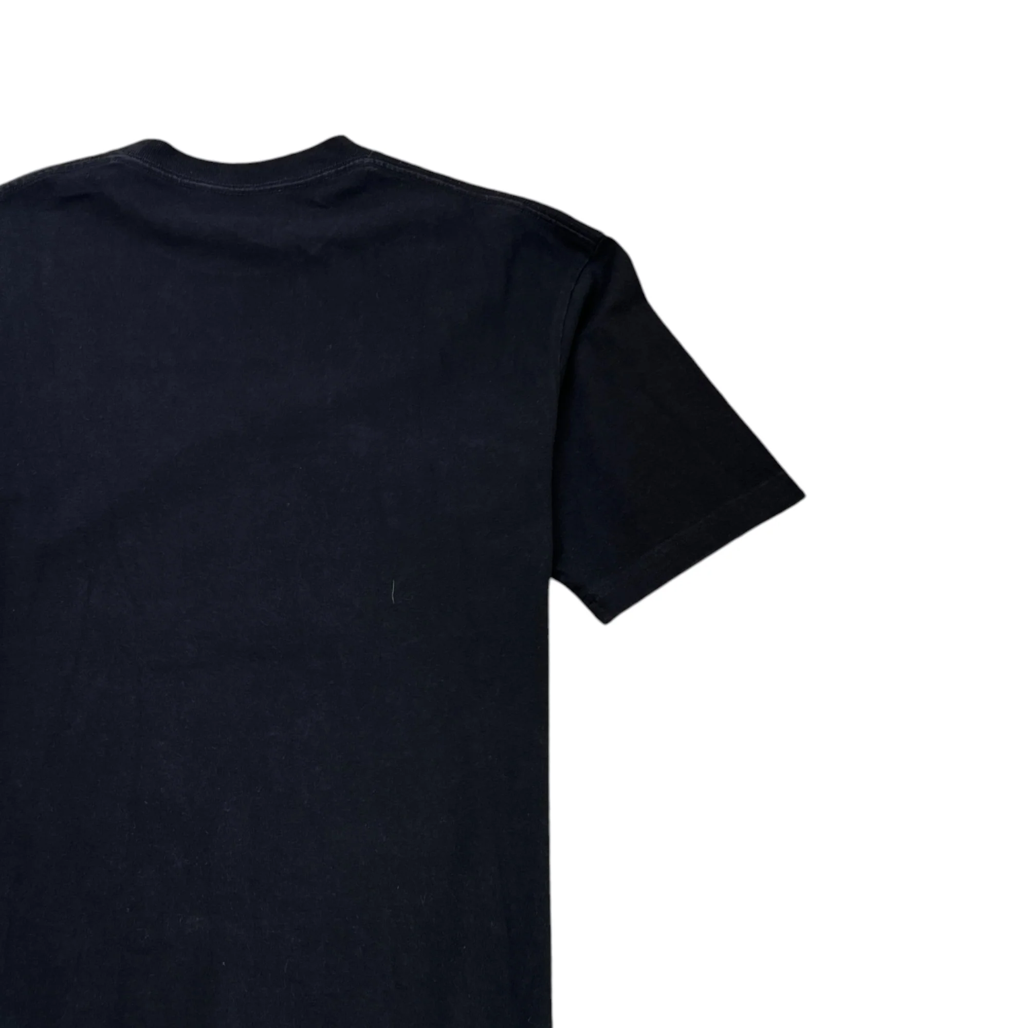 Men's Logo Print T-Shirt Black Size XXS - Image 4