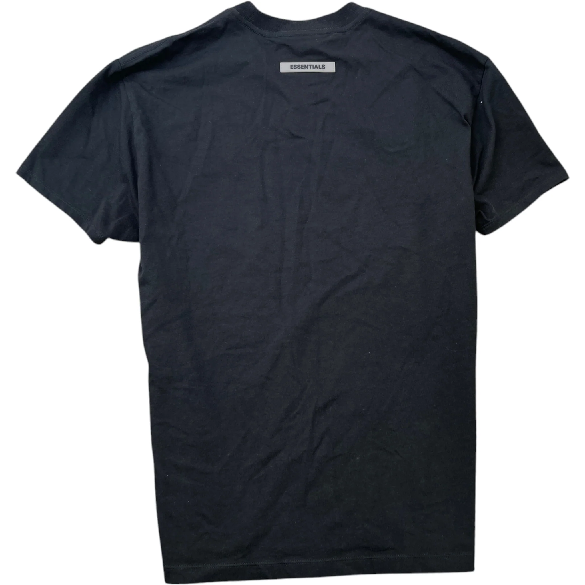 Men's Logo Print T-Shirt Black Size XXS - Image 2