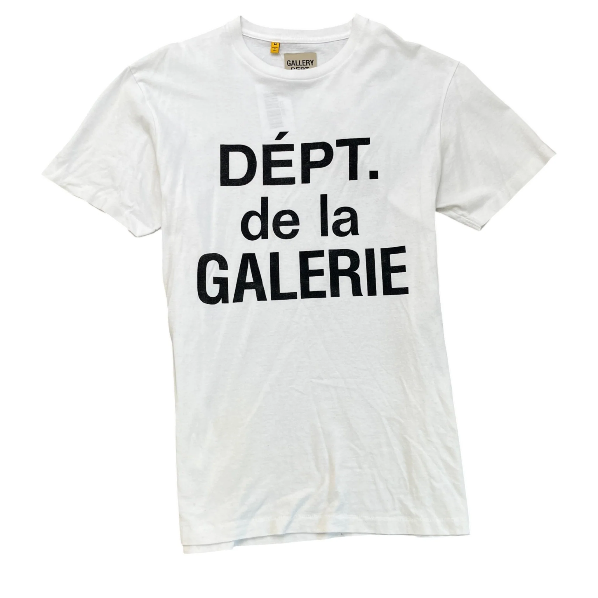 Men's Logo Print T-Shirt White Size M
