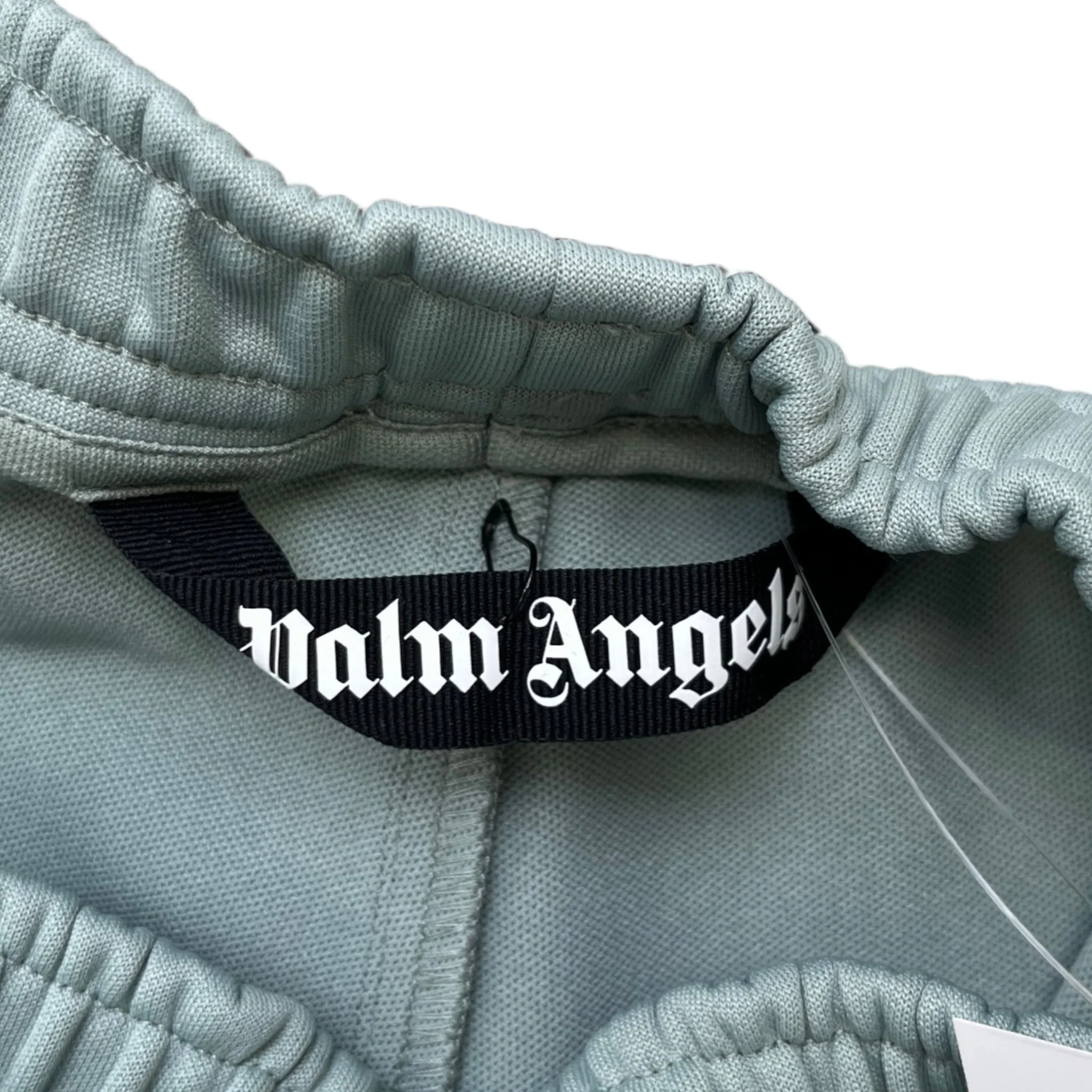 Men's Logo Print Track Joggers Blue Size M - Image 6