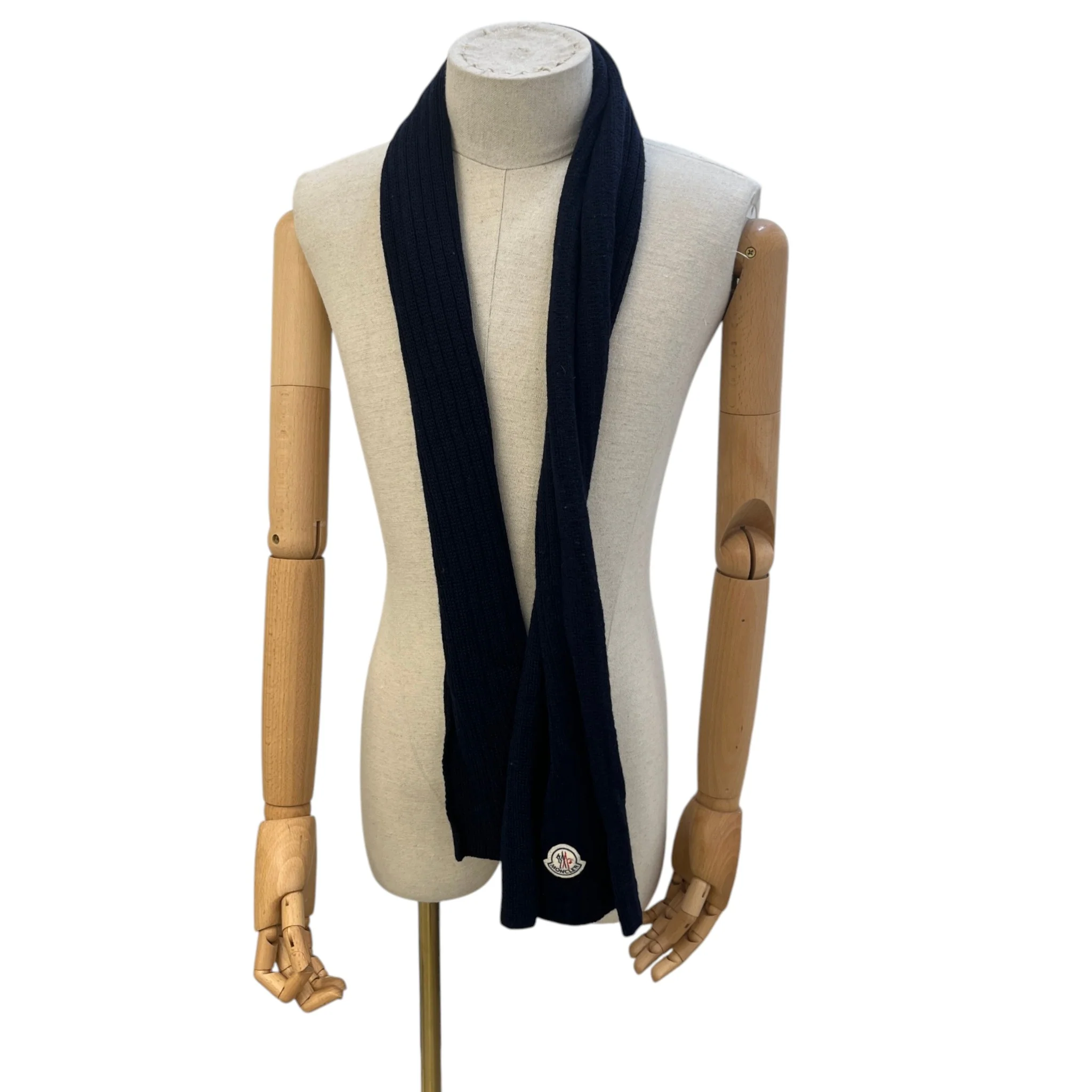 Men's Logo Scarf Navy - Image 2