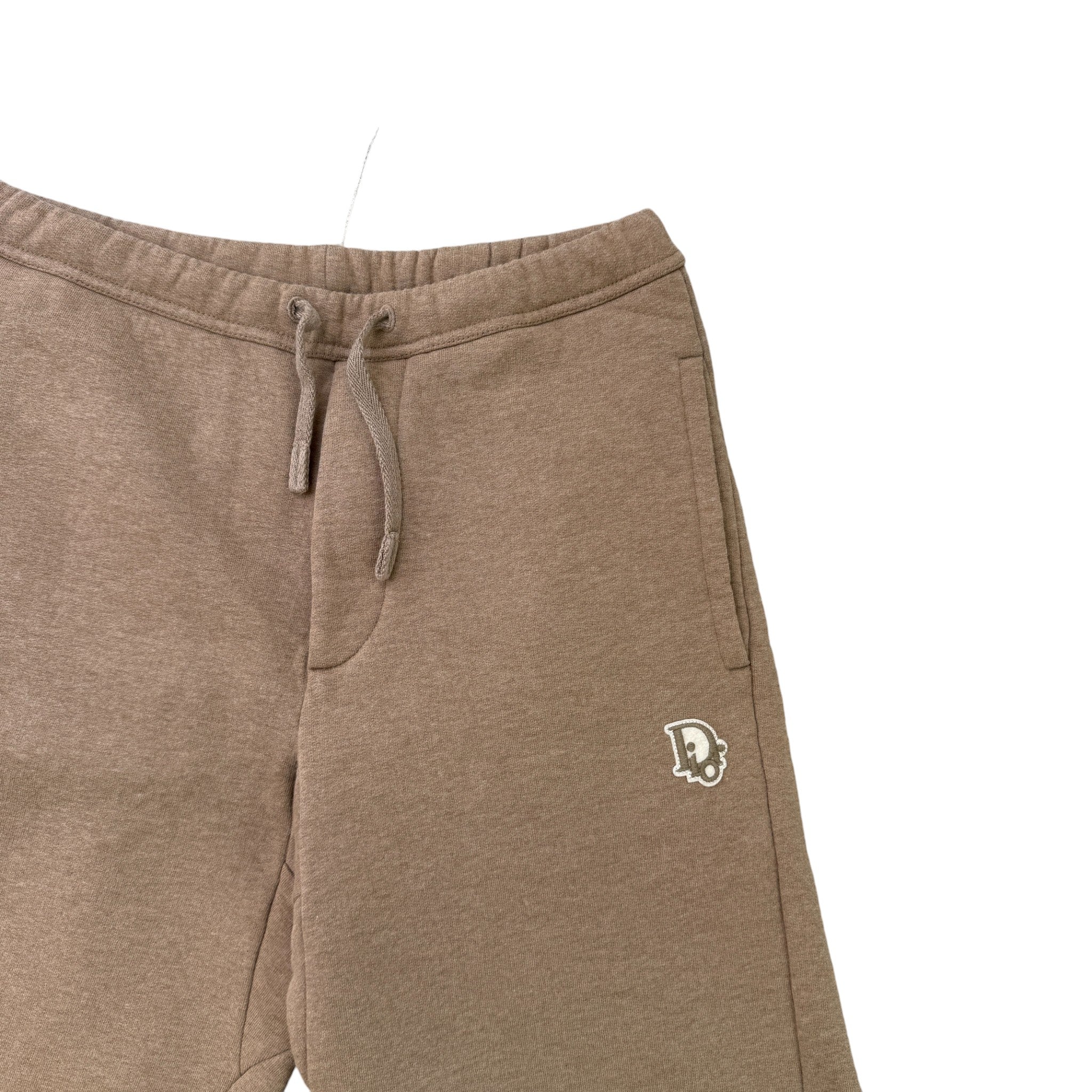 Men's Logo Shorts Beige Size S - Image 3