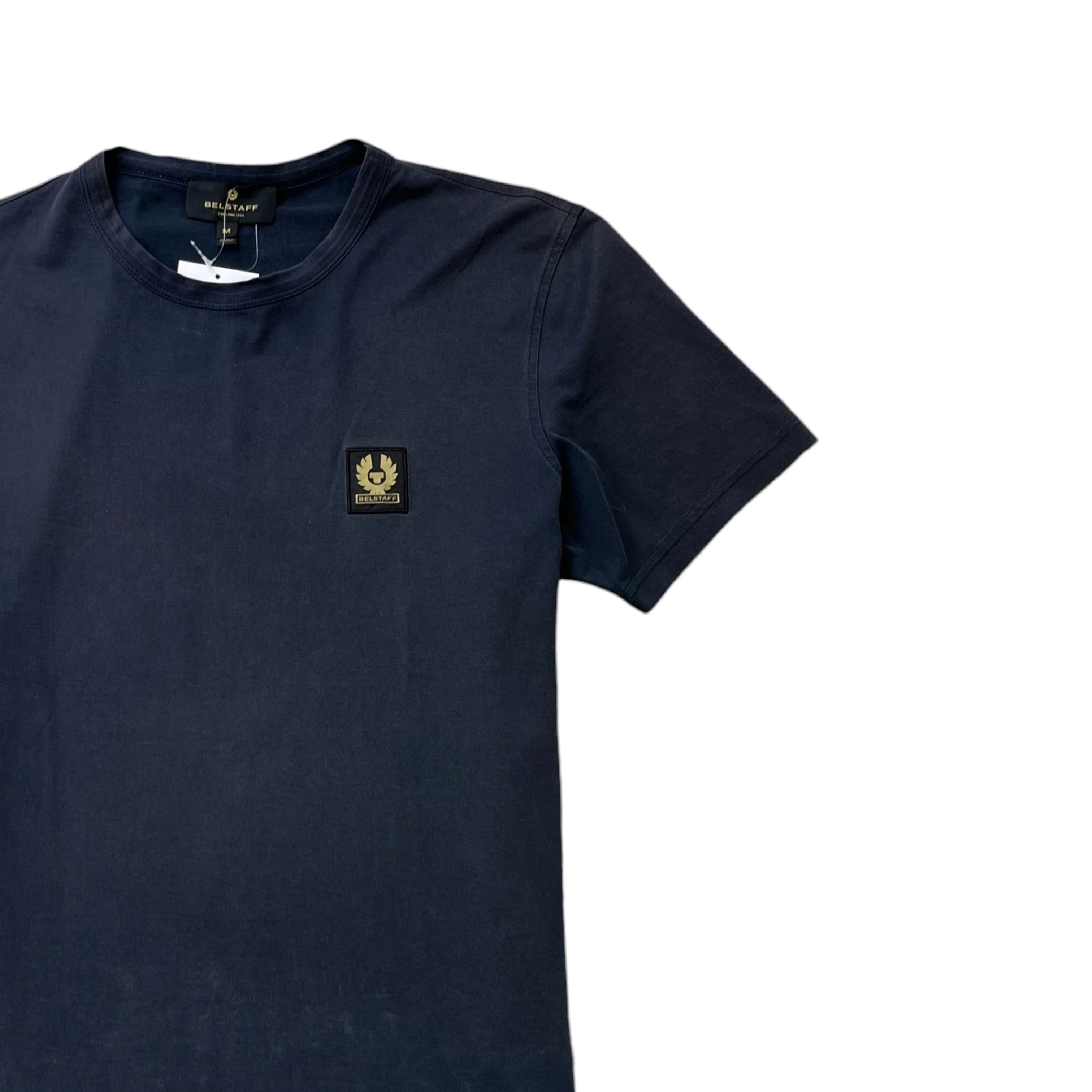Men's Logo T-Shirt Navy Size M - Image 3