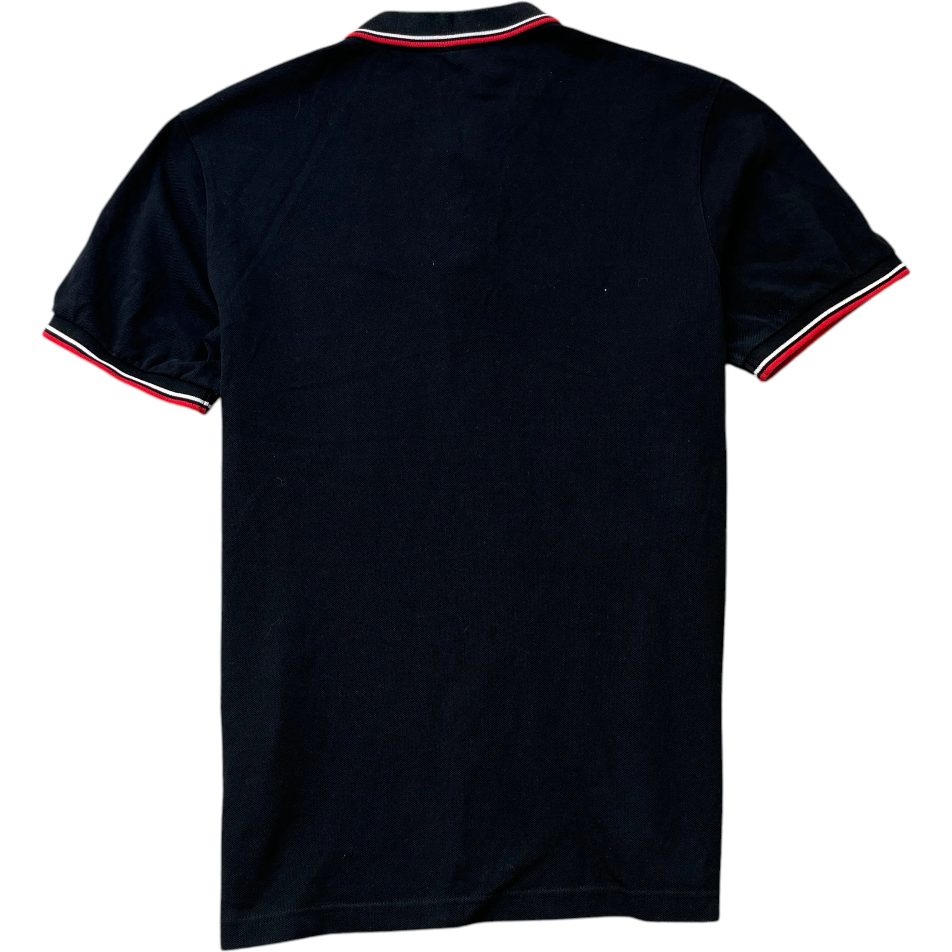 Men's Logo Tab Polo Shirt Black Size XXL - Image 2