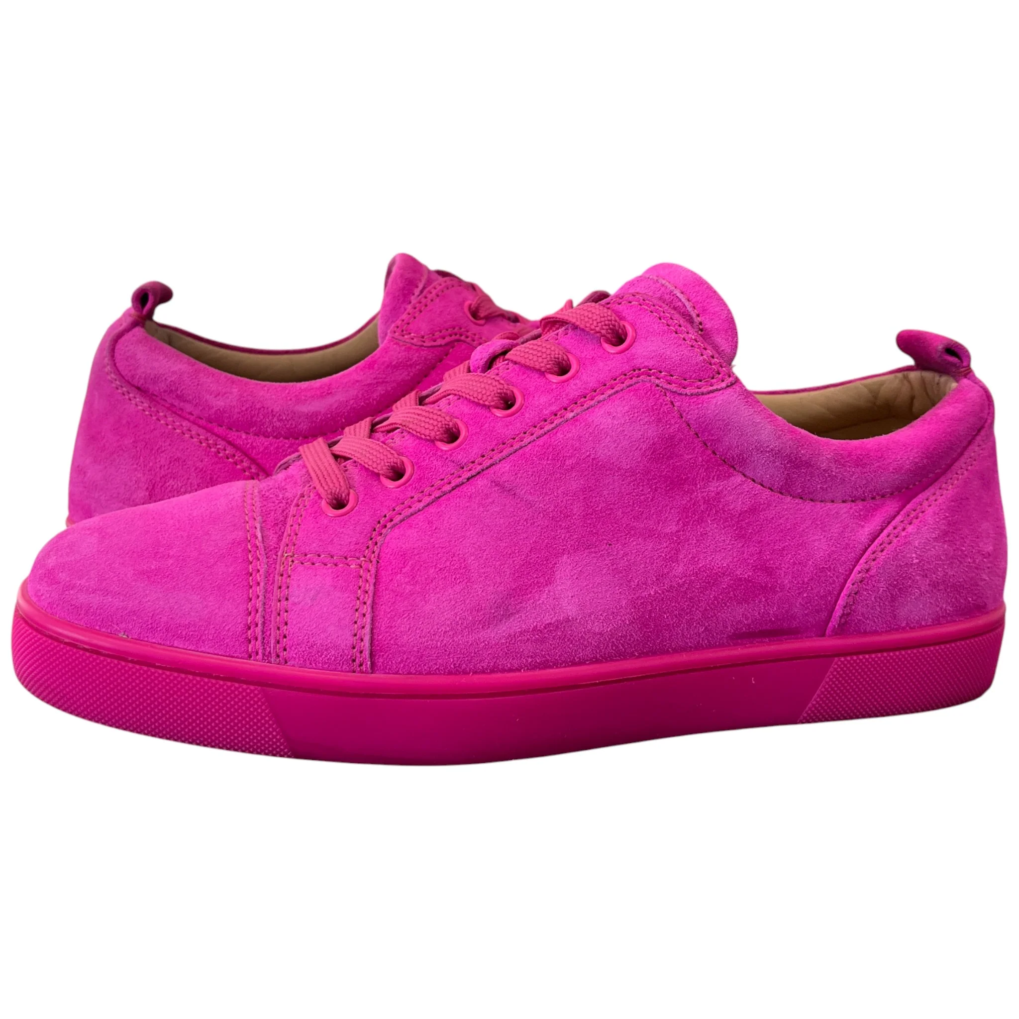 Men's Louis Junior Flat Low Trainers Pink Size EU 42 / UK 8 - Image 3