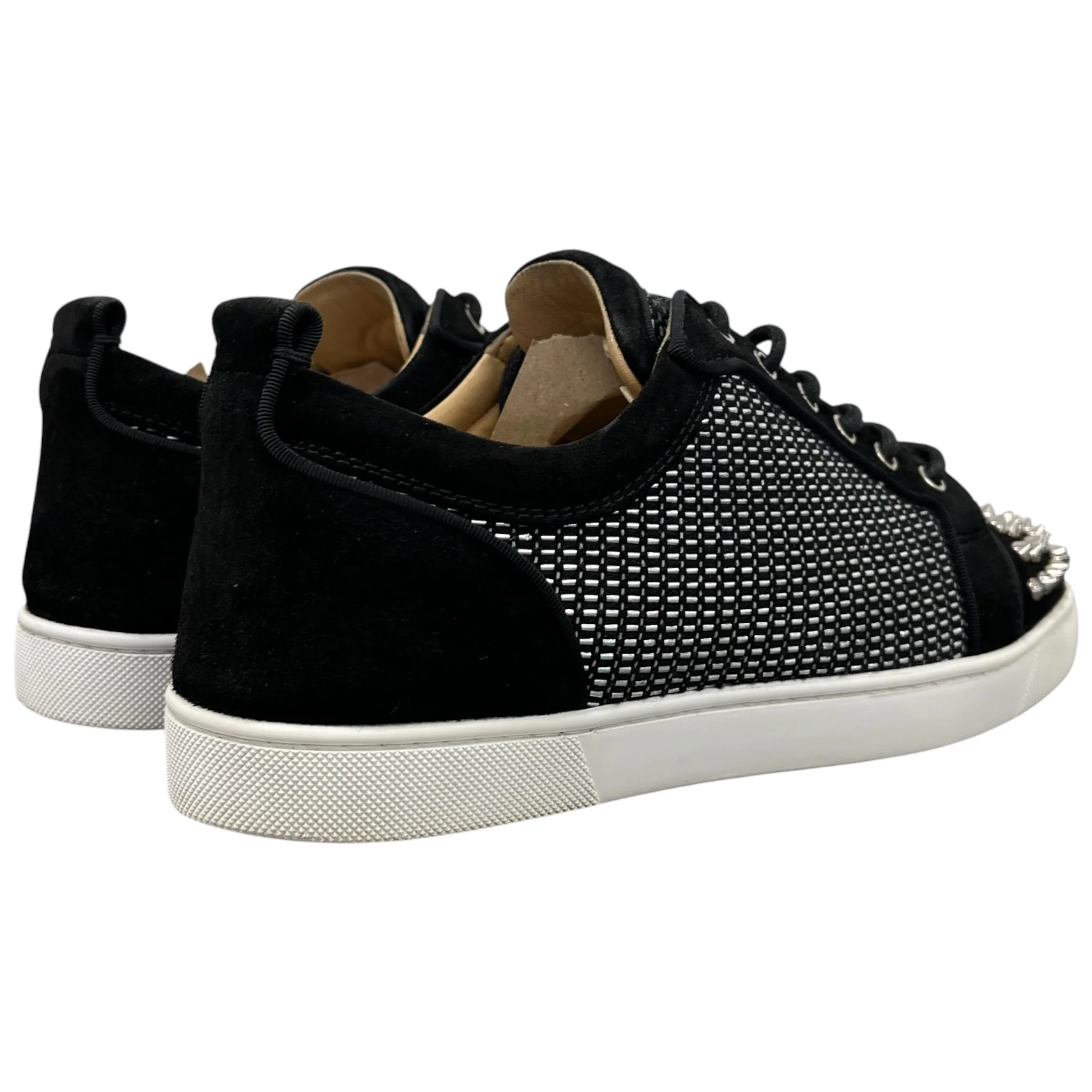 Men's Louis Junior Spikes Flat Low Trainers Black Size EU 42.5 / UK 8.5 - Image 9