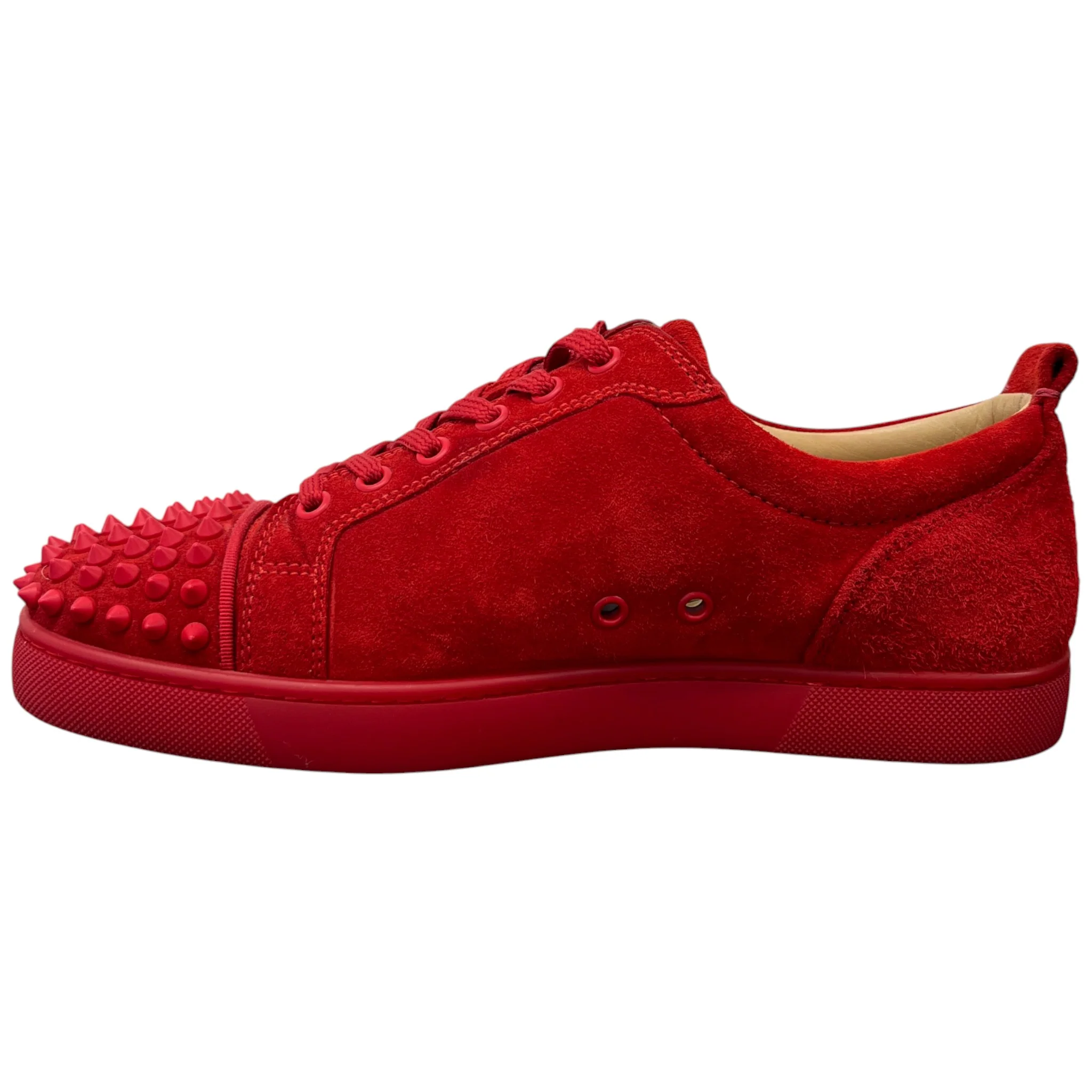 Men's Louis Junior Spikes Flat Low Trainers Red Size EU 41 / UK 7 - Image 2