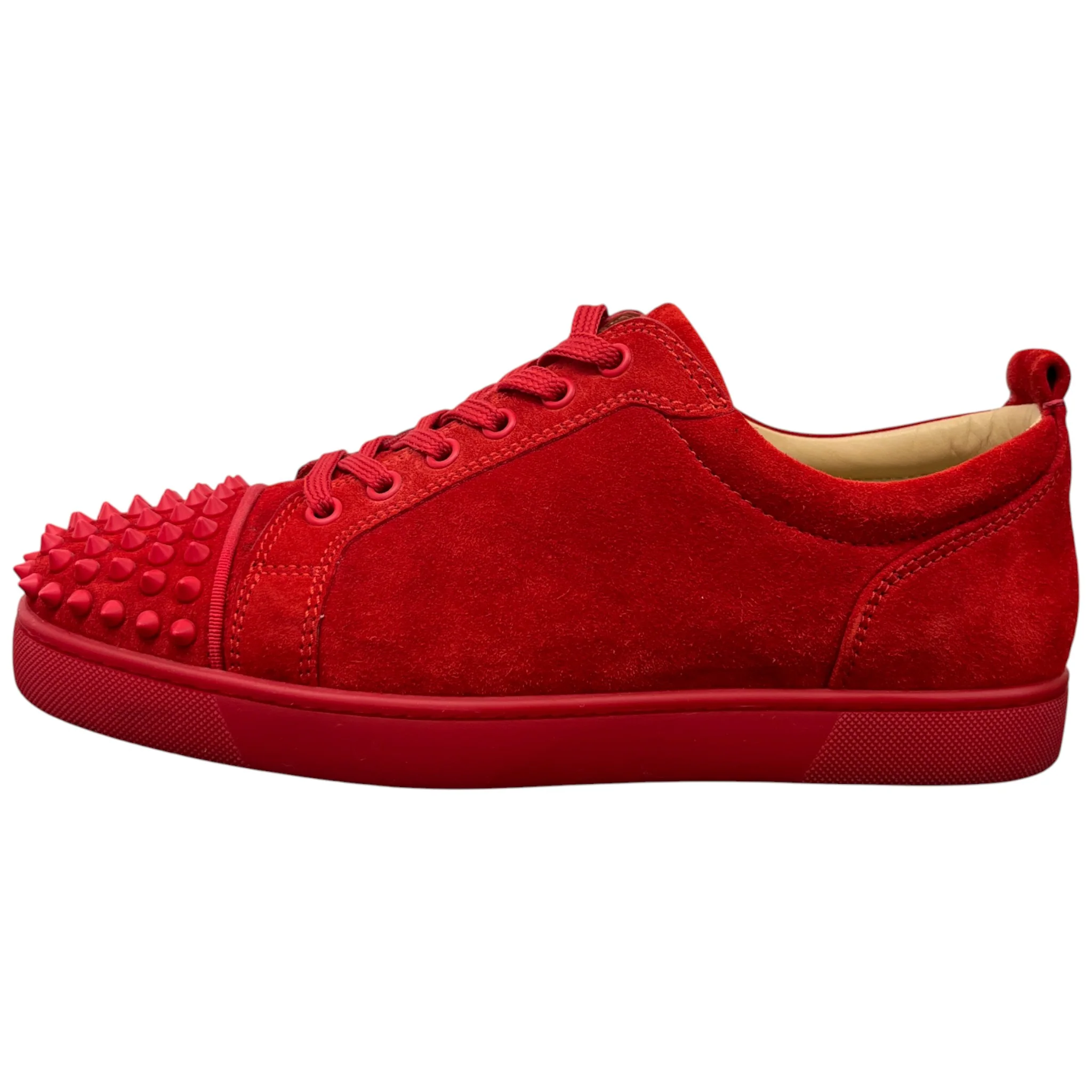 Men's Louis Junior Spikes Flat Low Trainers Red Size EU 41 / UK 7 - Image 5