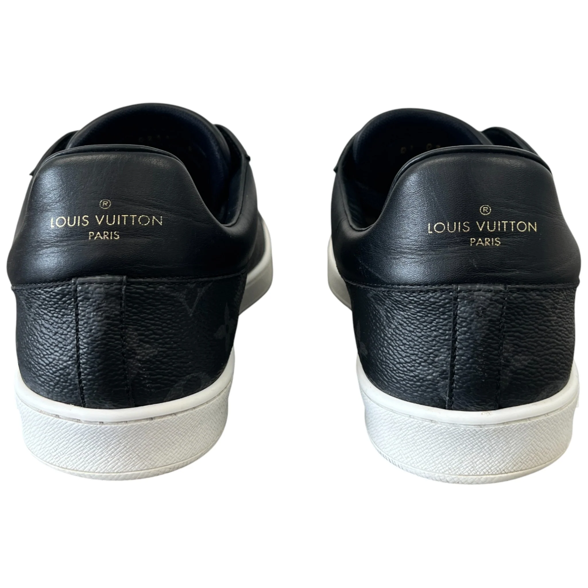 Men's Luxembourg Low Trainers Black Size EU 42 / UK 8 - Image 7