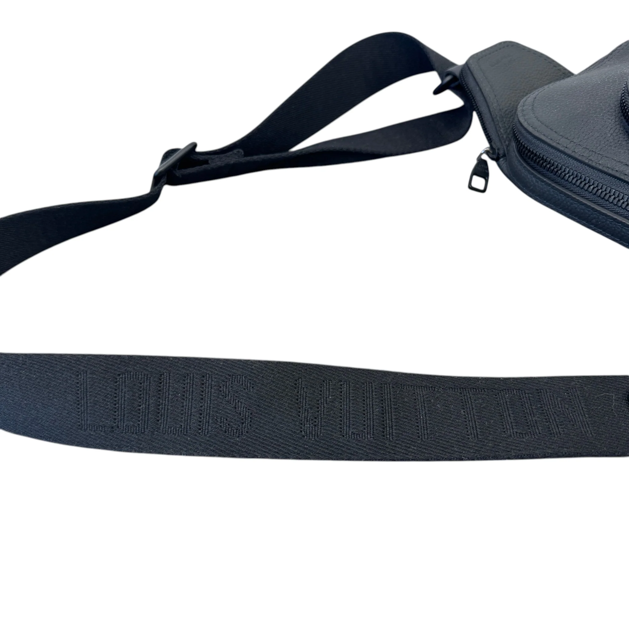 Men's Lv Aerogram Avenue Sling Pm Bag Black - Image 15