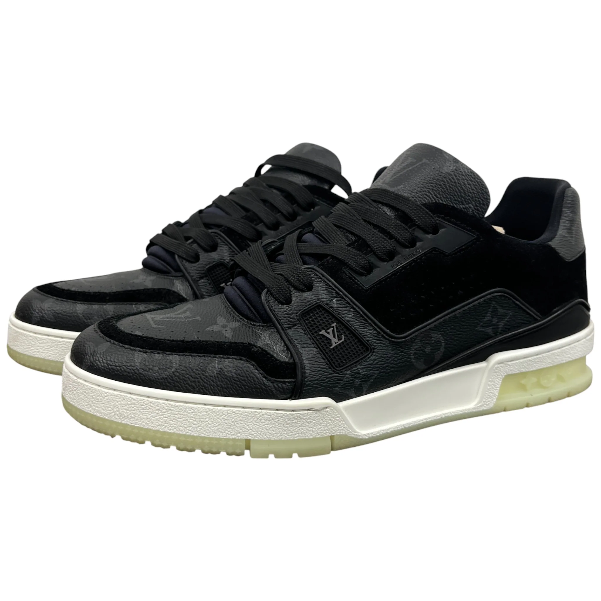 Men's Lv Low Trainers Black Size EU 41 / UK 7 - Image 8