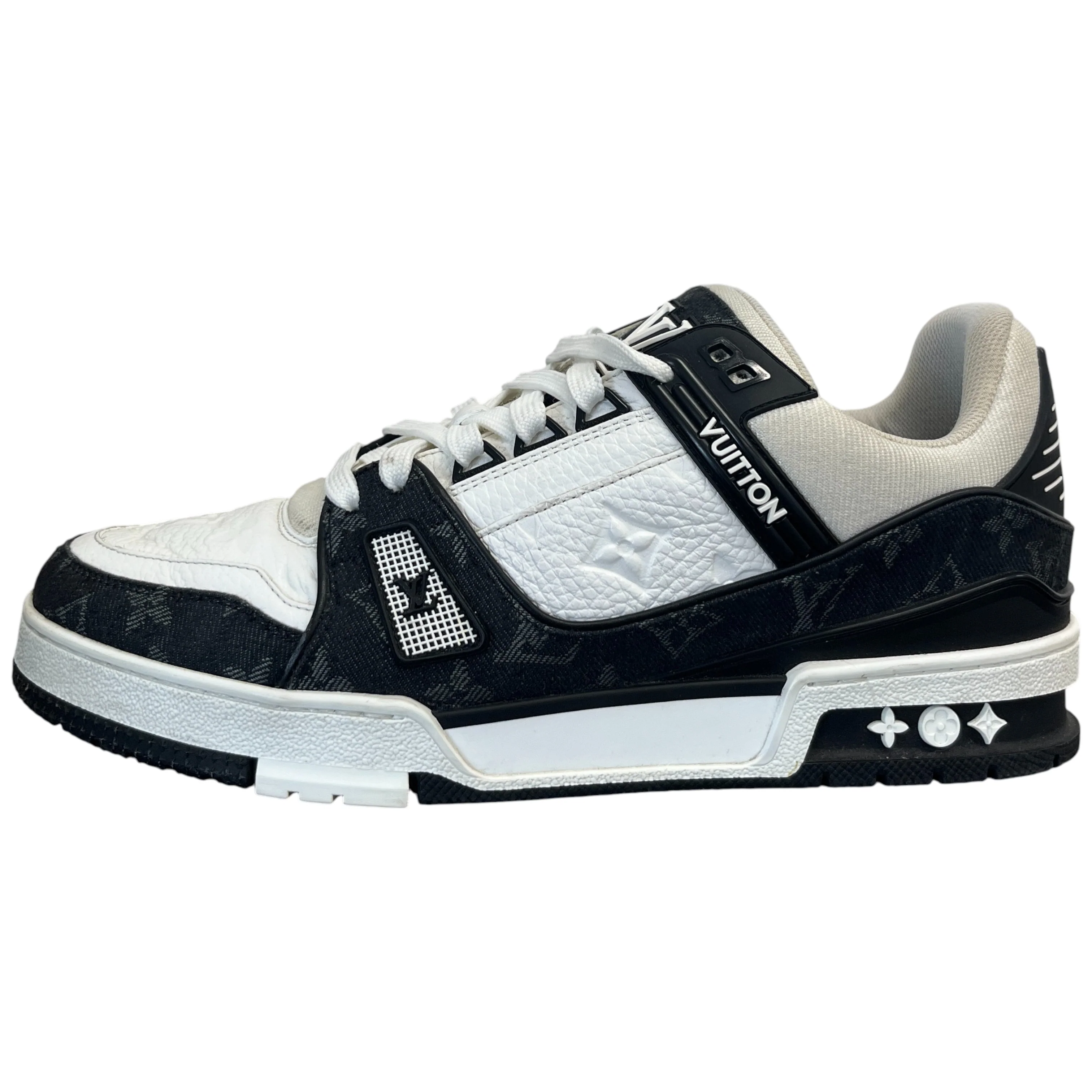 Men's Lv Low Trainers Black Size EU 42.5 / UK 8.5 - Image 5