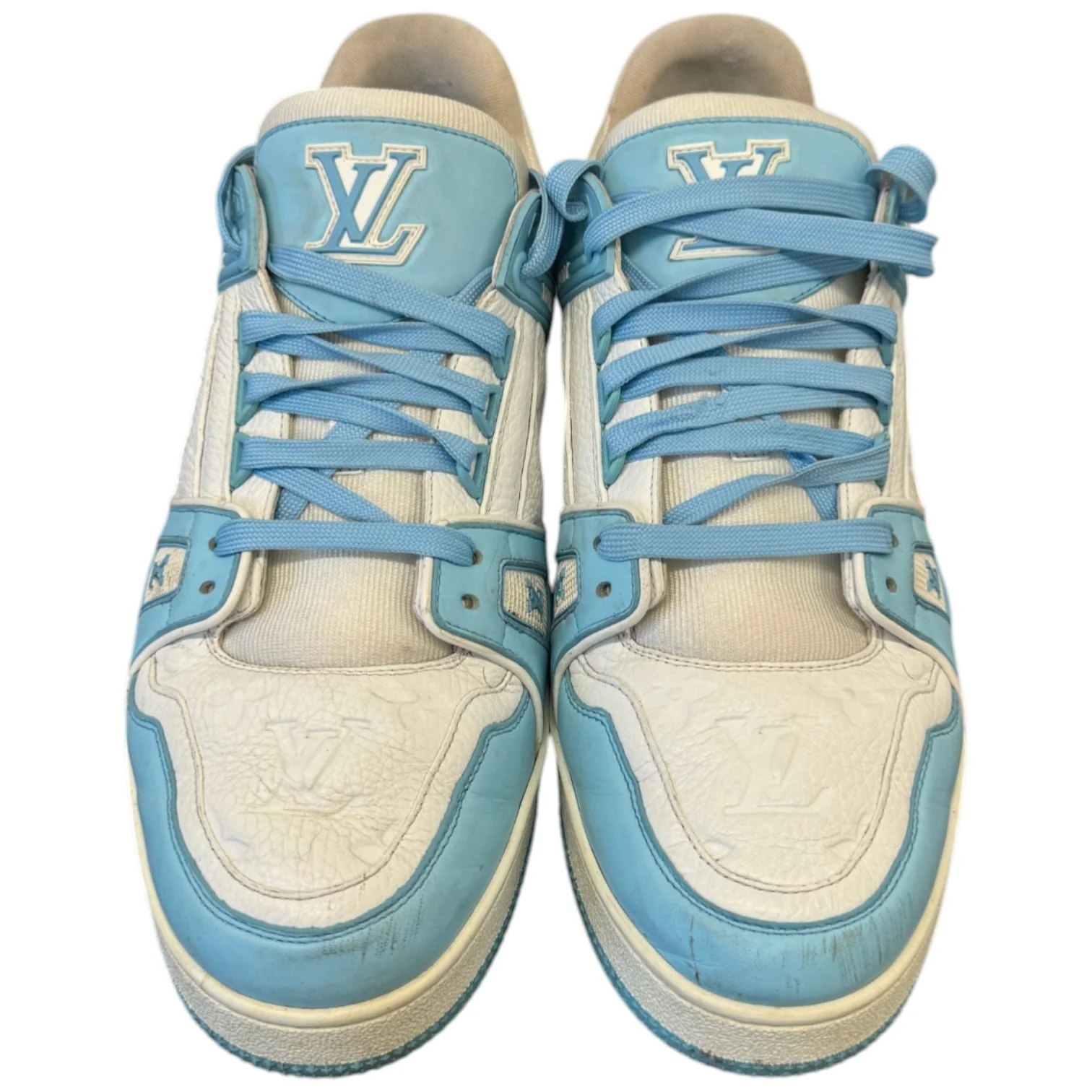 Men's Lv Low Trainers Blue Size EU 44 / UK 10 - Image 6