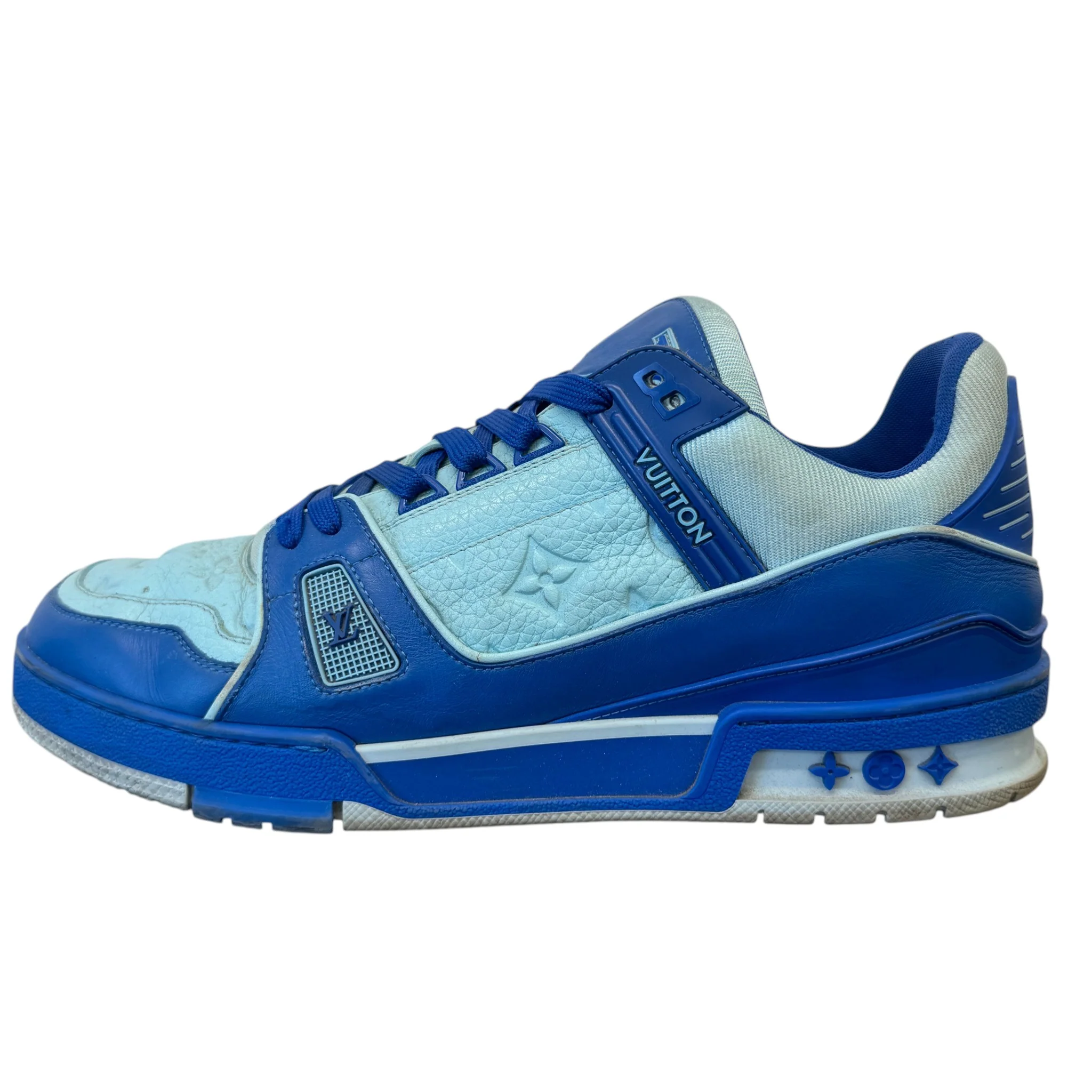 Men's Lv Low Trainers Blue Size EU 44 / UK 10 - Image 5