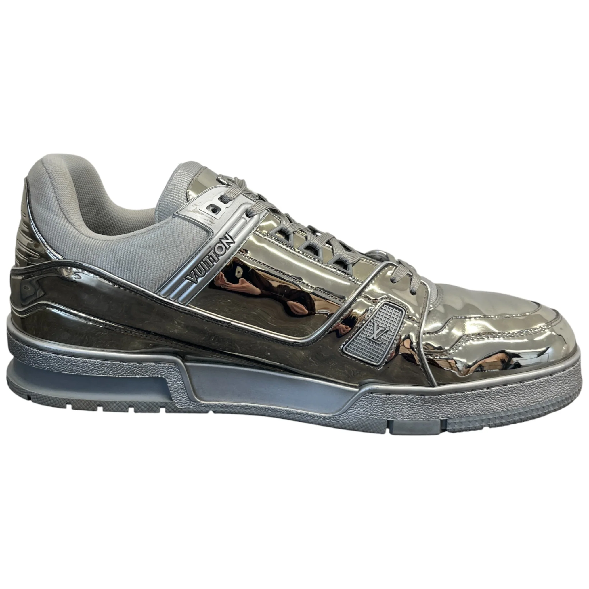 Men's Lv Low Trainers Silver Size EU 45 / UK 11 - Image 4