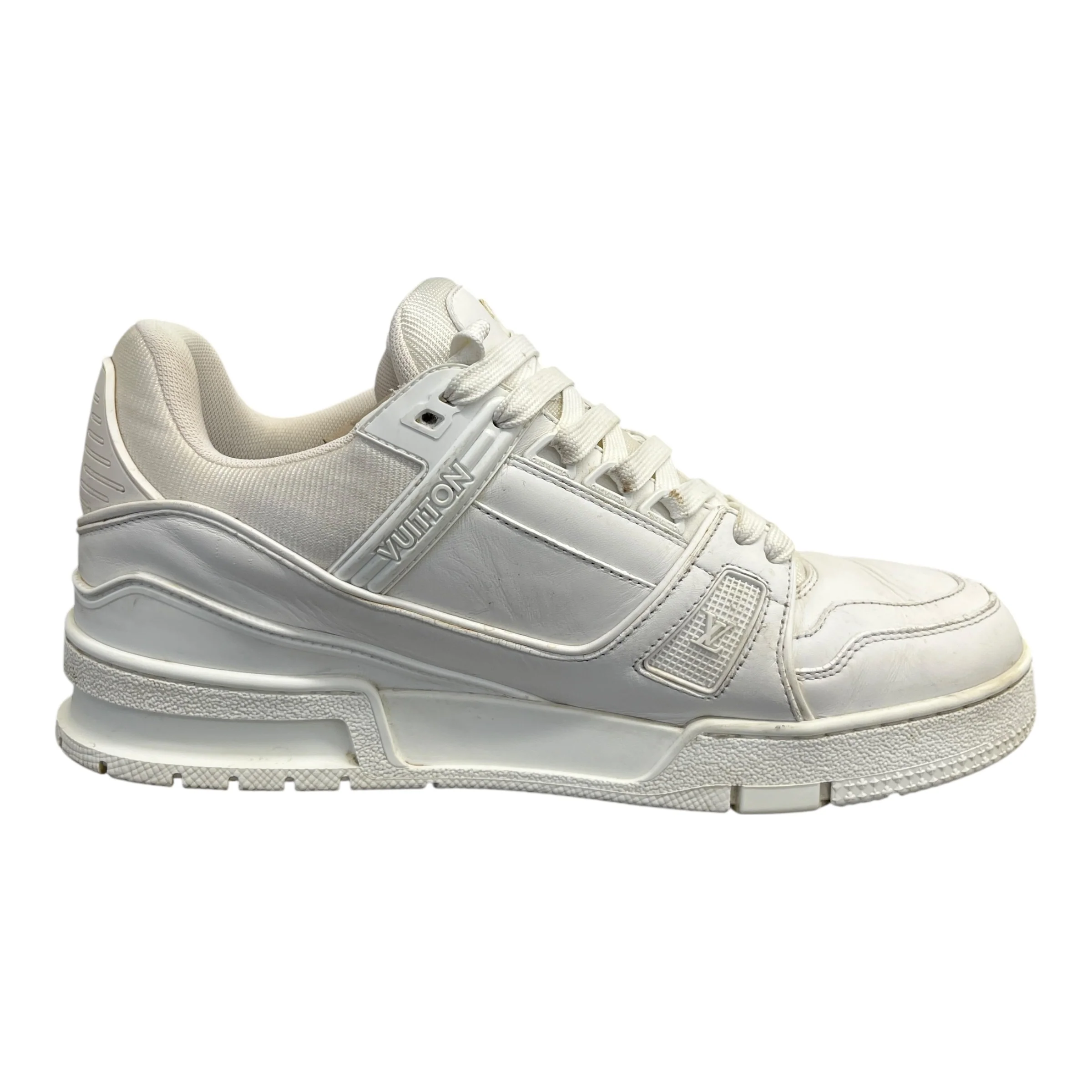 Men's Lv Low Trainers White Size EU 40 / UK 6 - Image 4