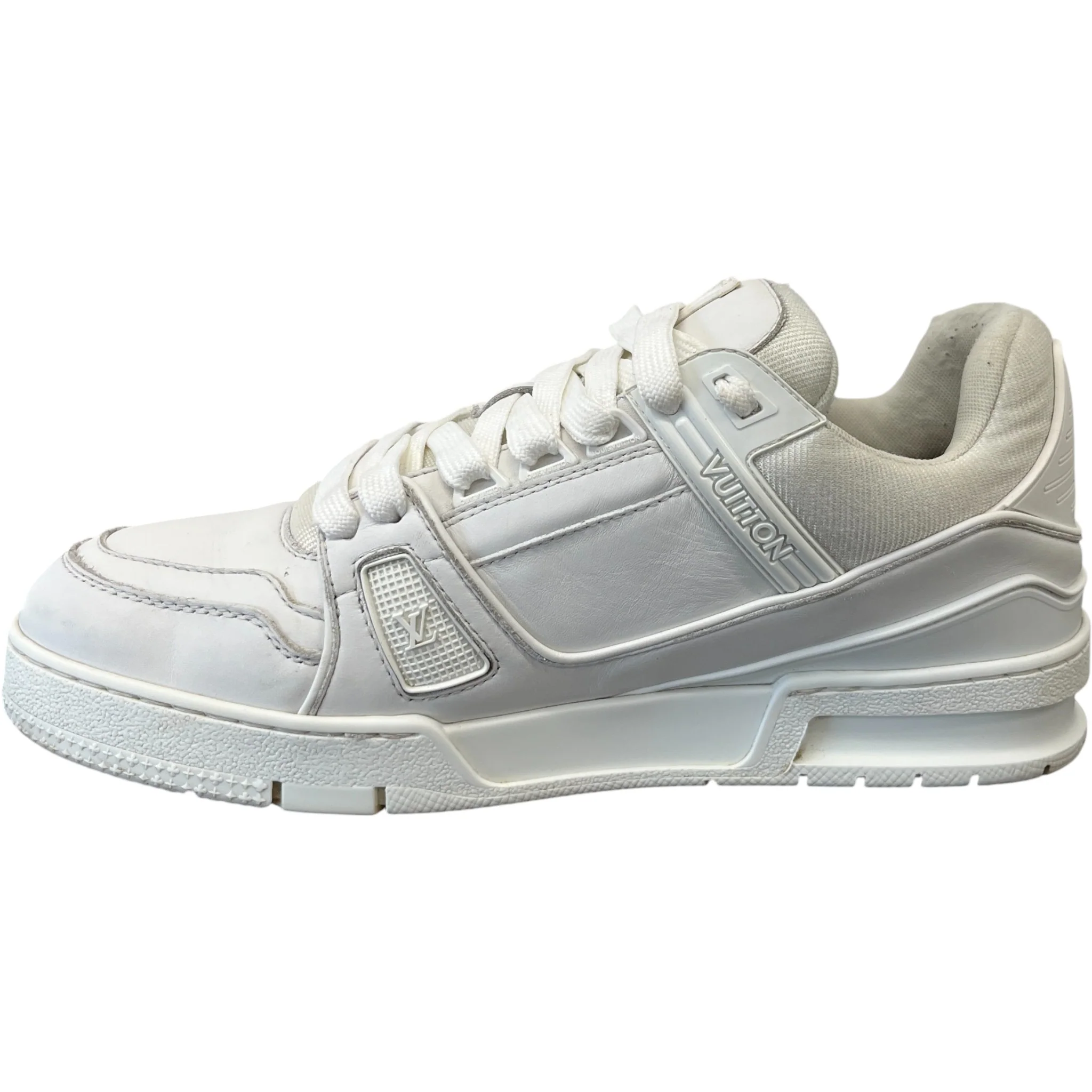Men's Lv Low Trainers White Size EU 41 / UK 7 - Image 2