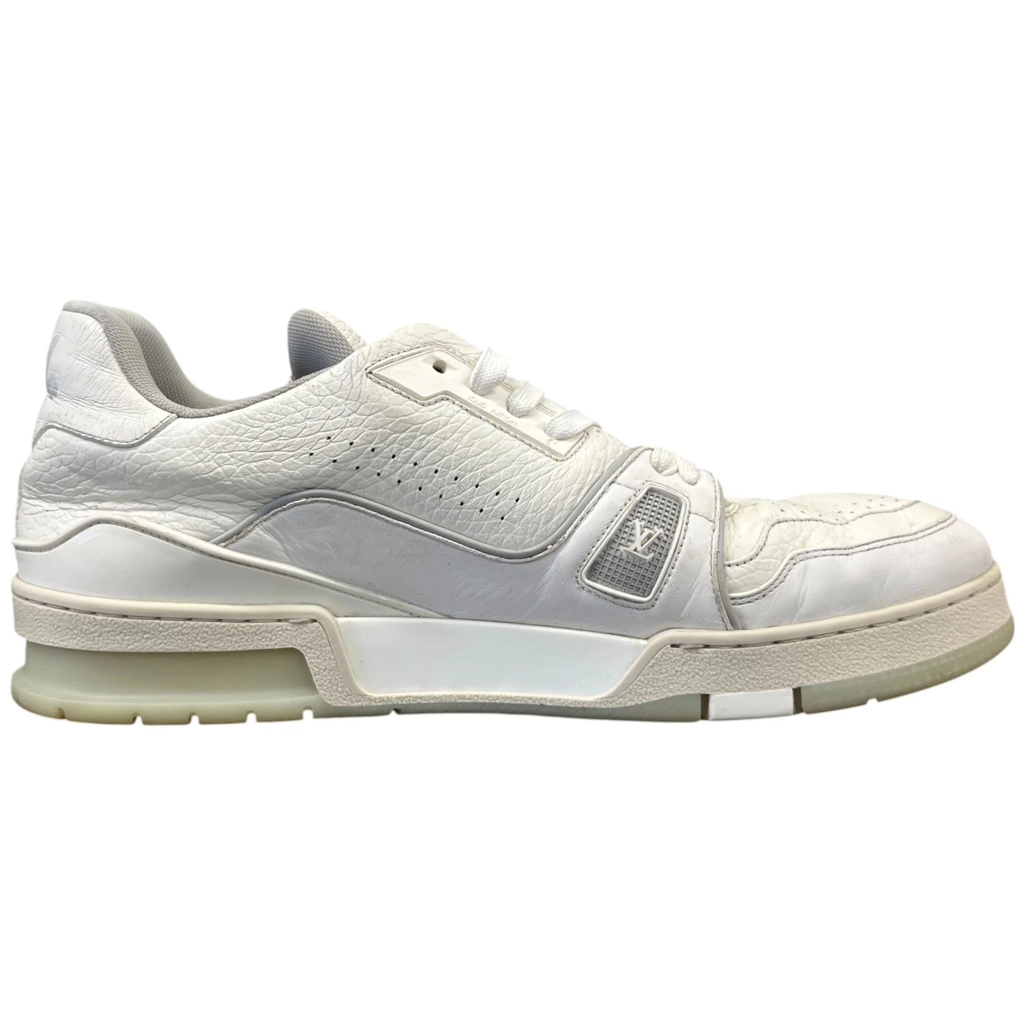 Men's Lv Low Trainers White Size EU 43 / UK 9 - Image 4