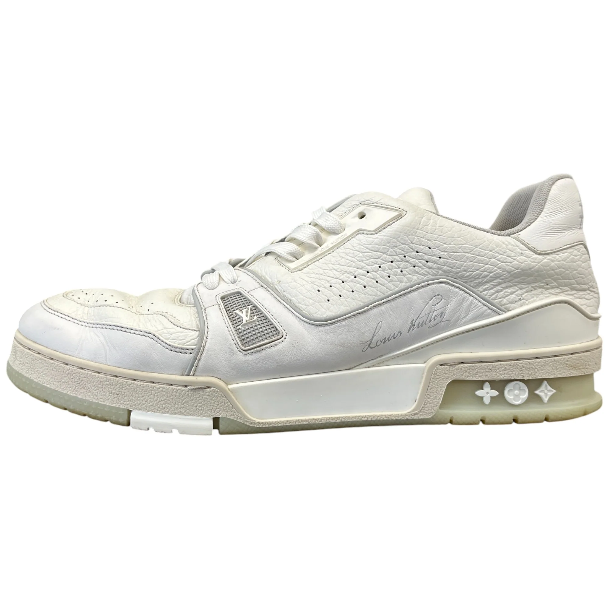 Men's Lv Low Trainers White Size EU 43 / UK 9 - Image 5