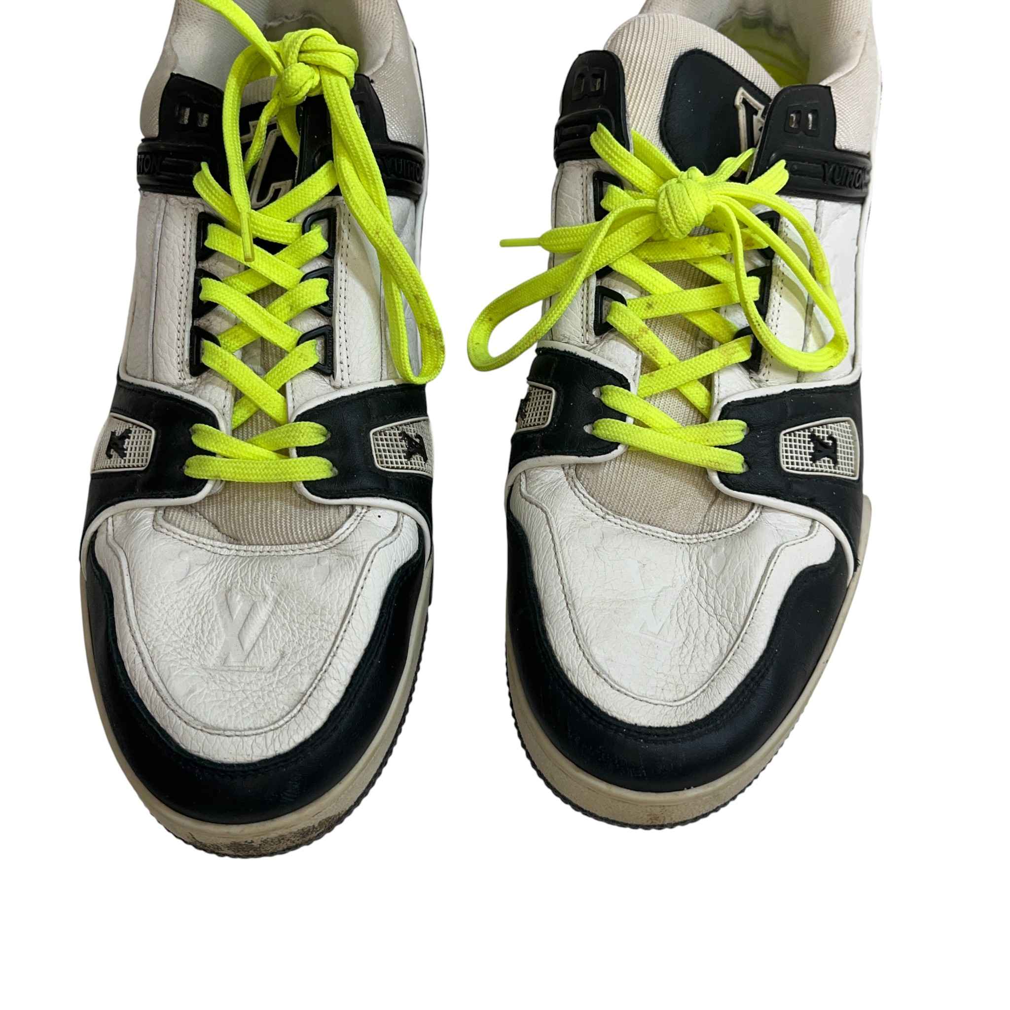Men's Lv Low Trainers White Size EU 43 / UK 9 - Image 13