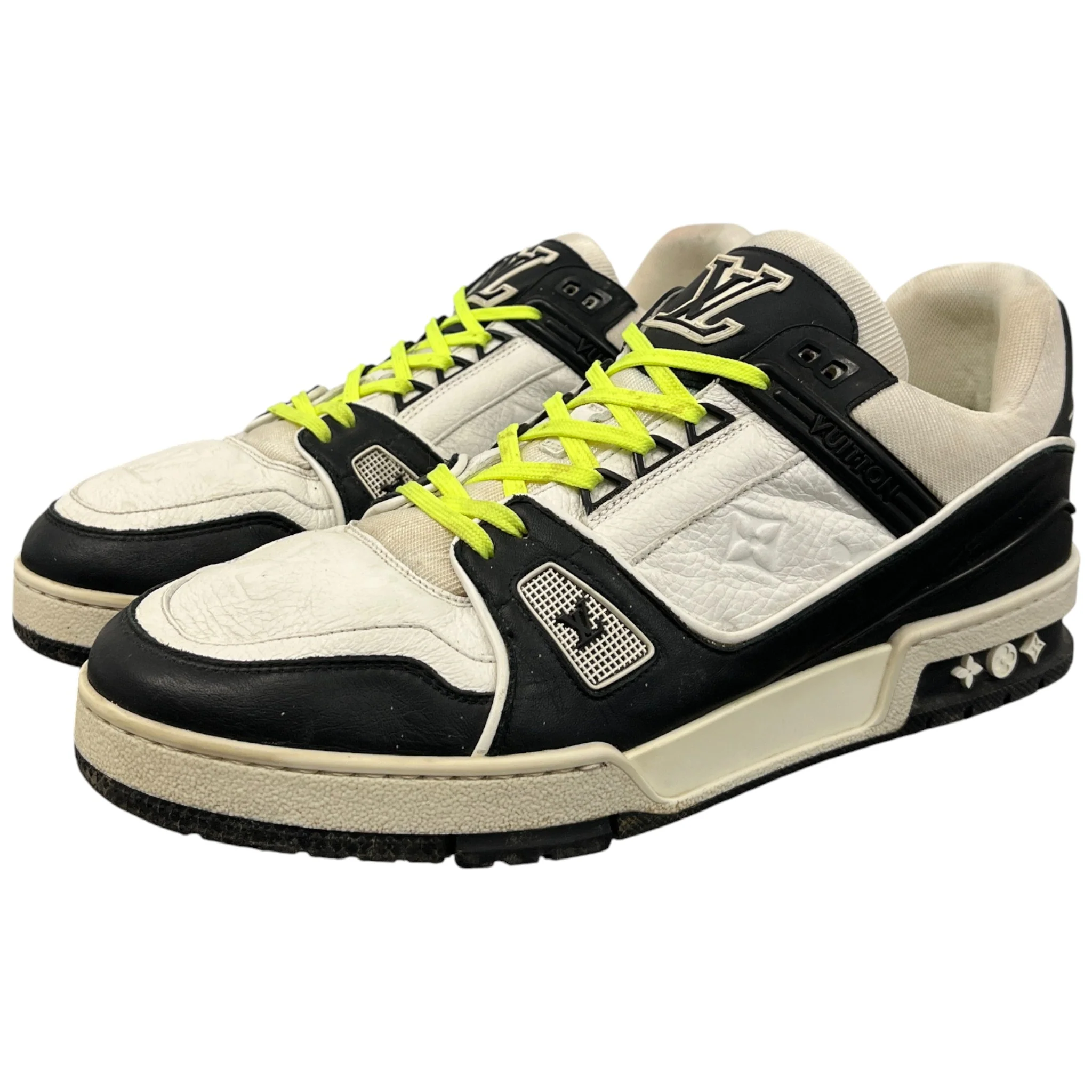 Men's Lv Low Trainers White Size EU 43 / UK 9 - Image 8