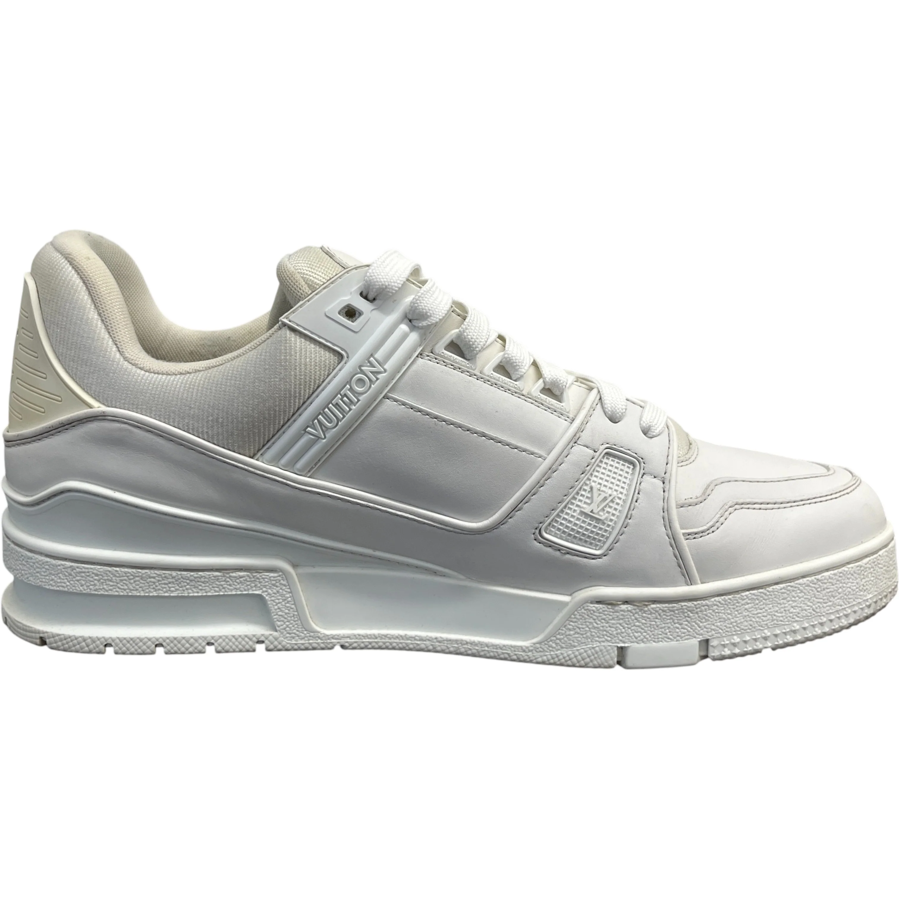 Men's Lv Low Trainers White Size EU 43.5 / UK 9.5 - Image 4