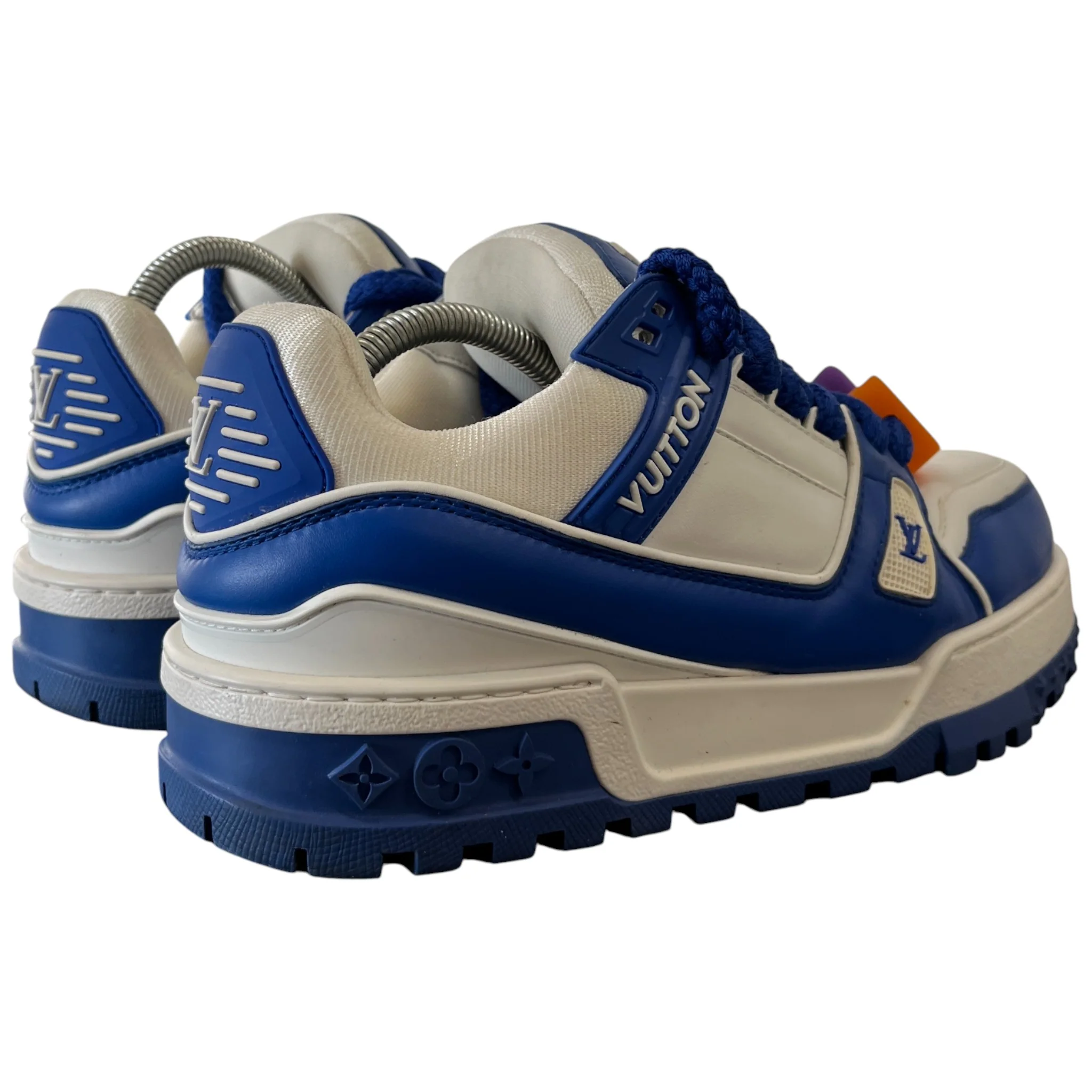 Men's Lv Maxi Low Trainers Blue Size EU 40.5 / UK 6.5 - Image 9