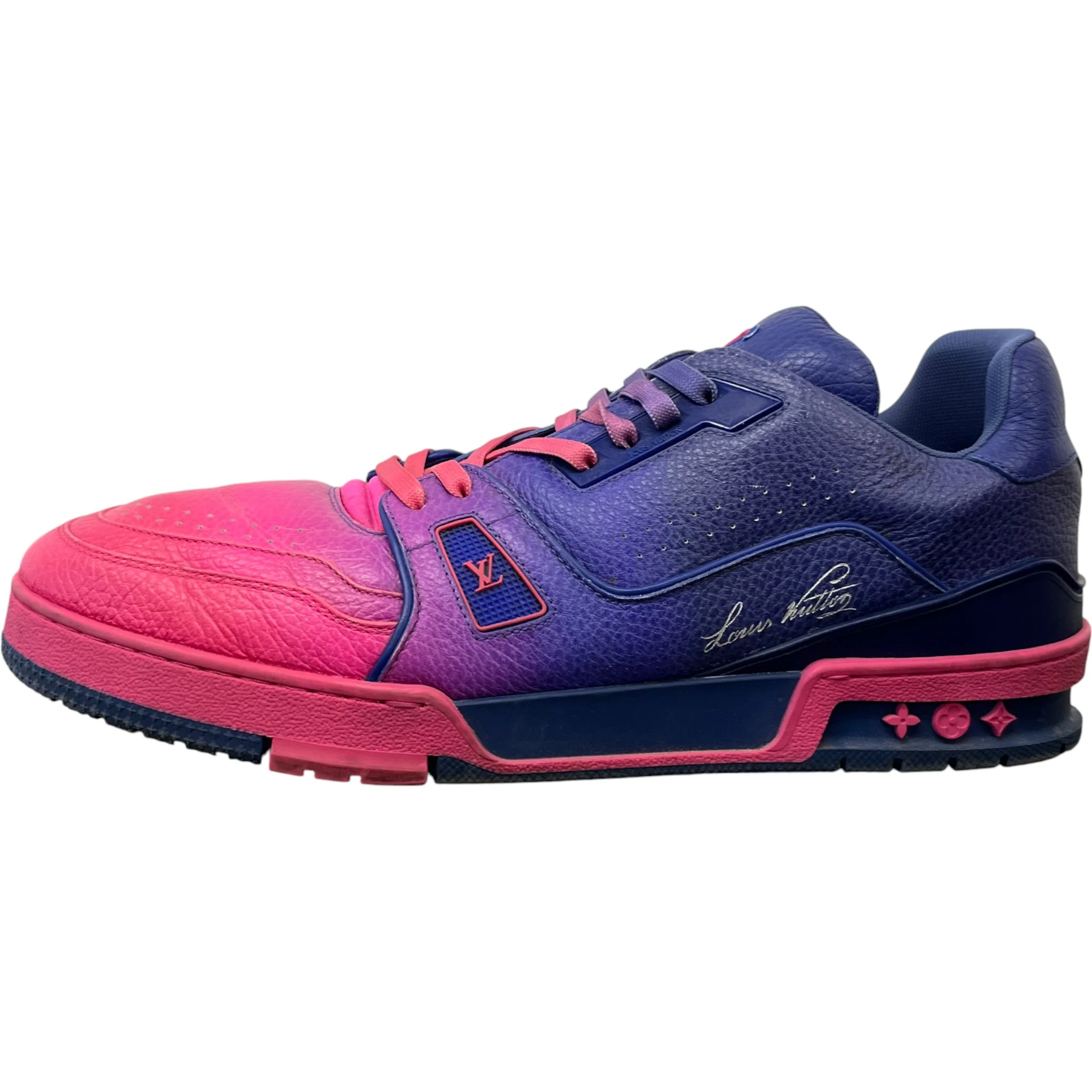 Men's Lv Ombre Low Trainers Pink Size EU 45 / UK 11 - Image 5