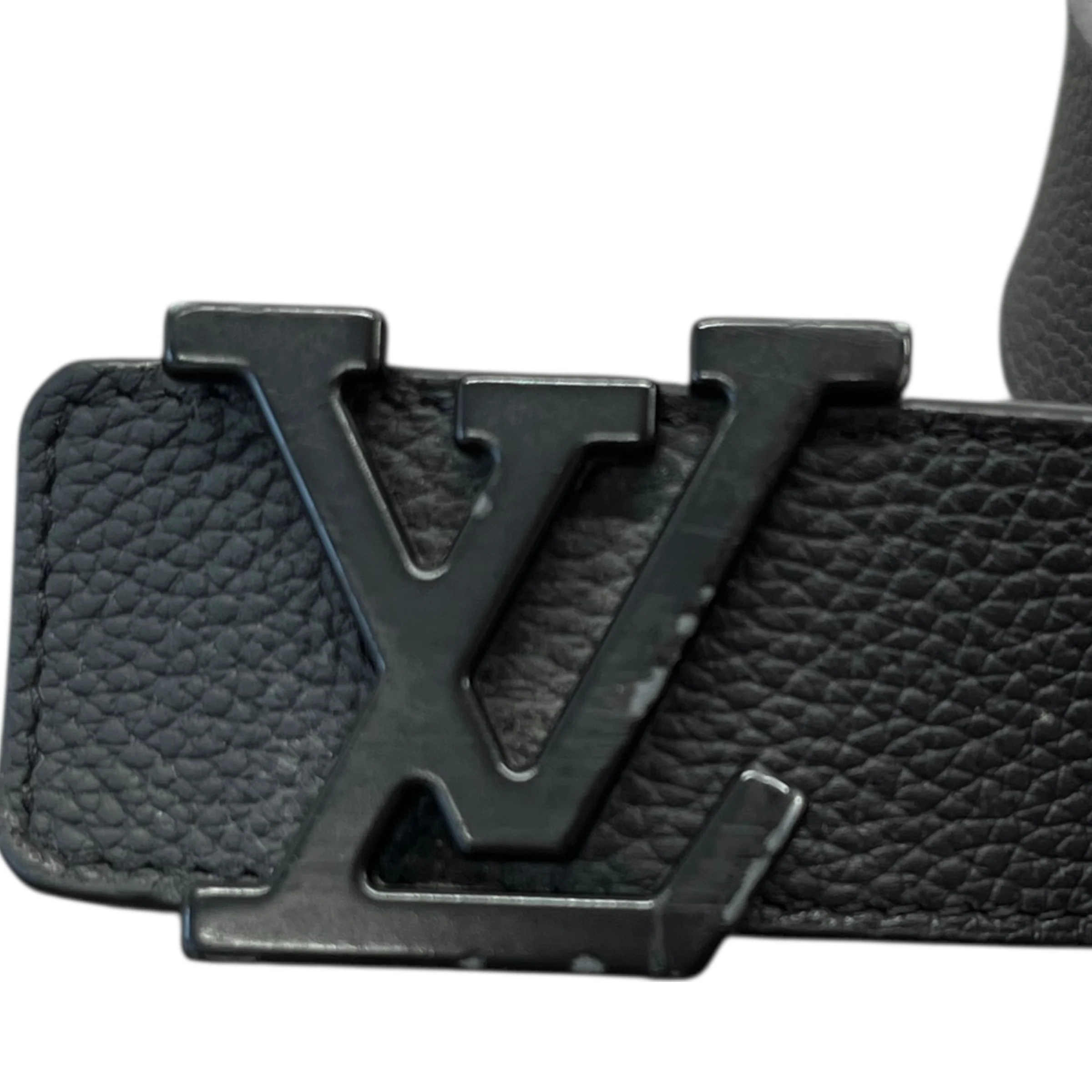 Men's Lv Reversible Belt Black Size Waist 38" - Image 5