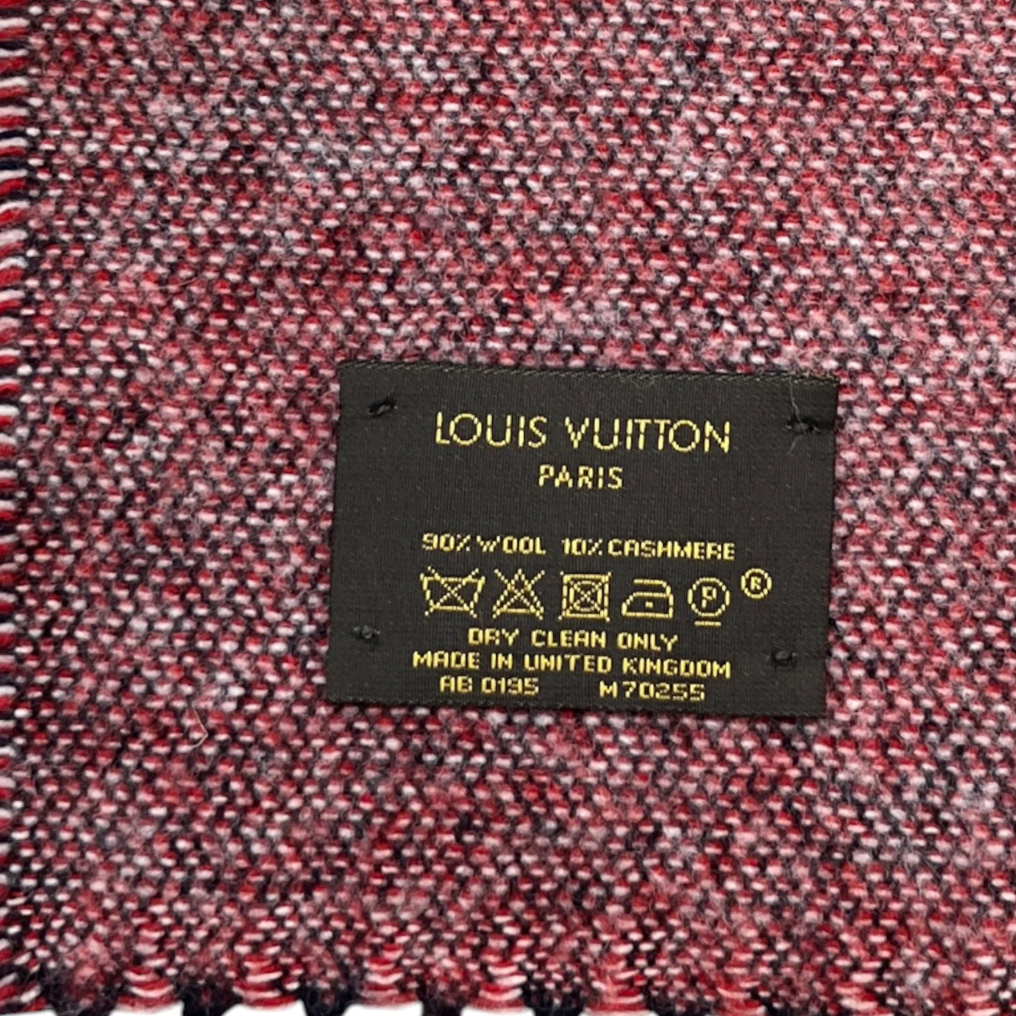 Men's Lv Scarf Navy - Image 6