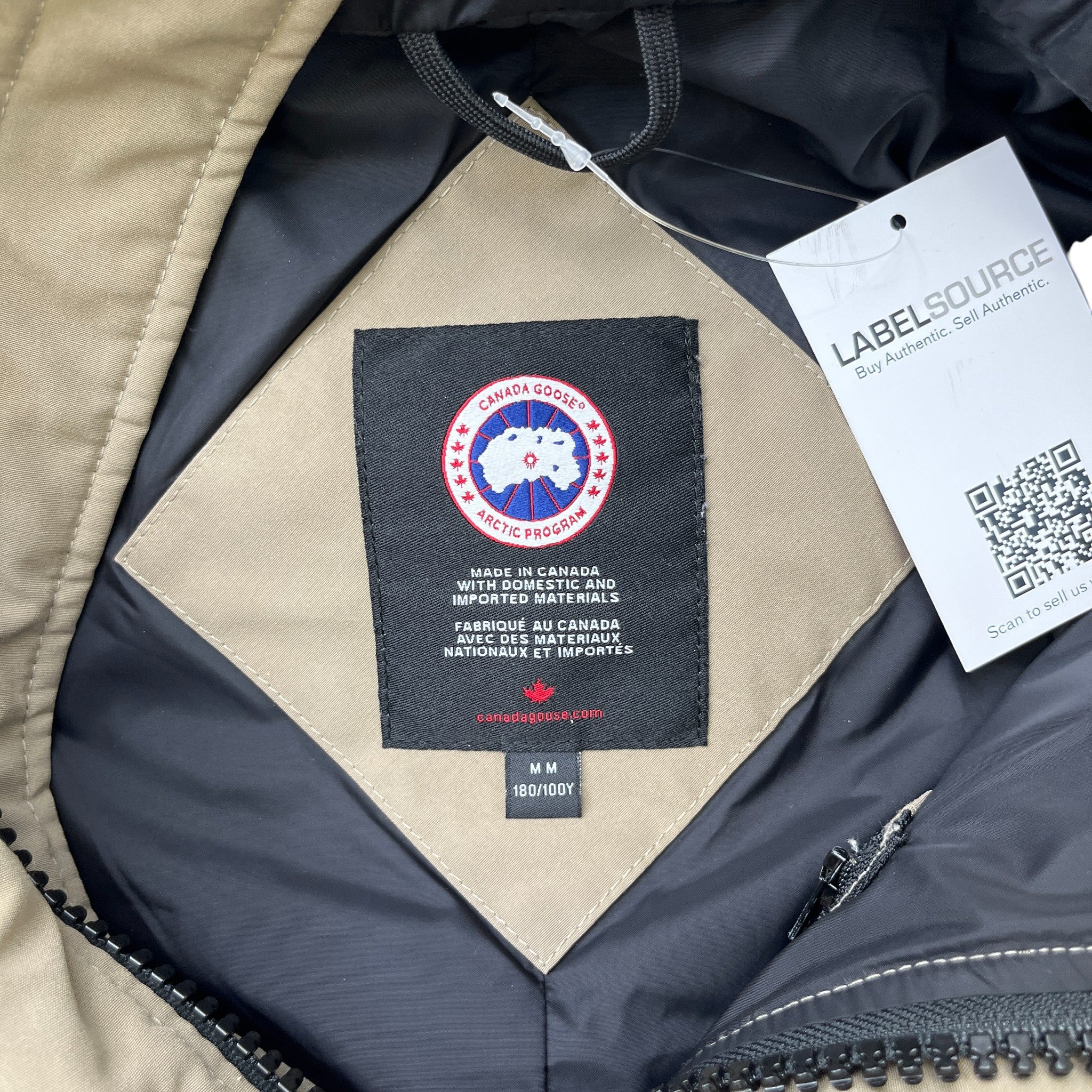 Men's Macmillan Down Jacket Beige Size M - Image 7
